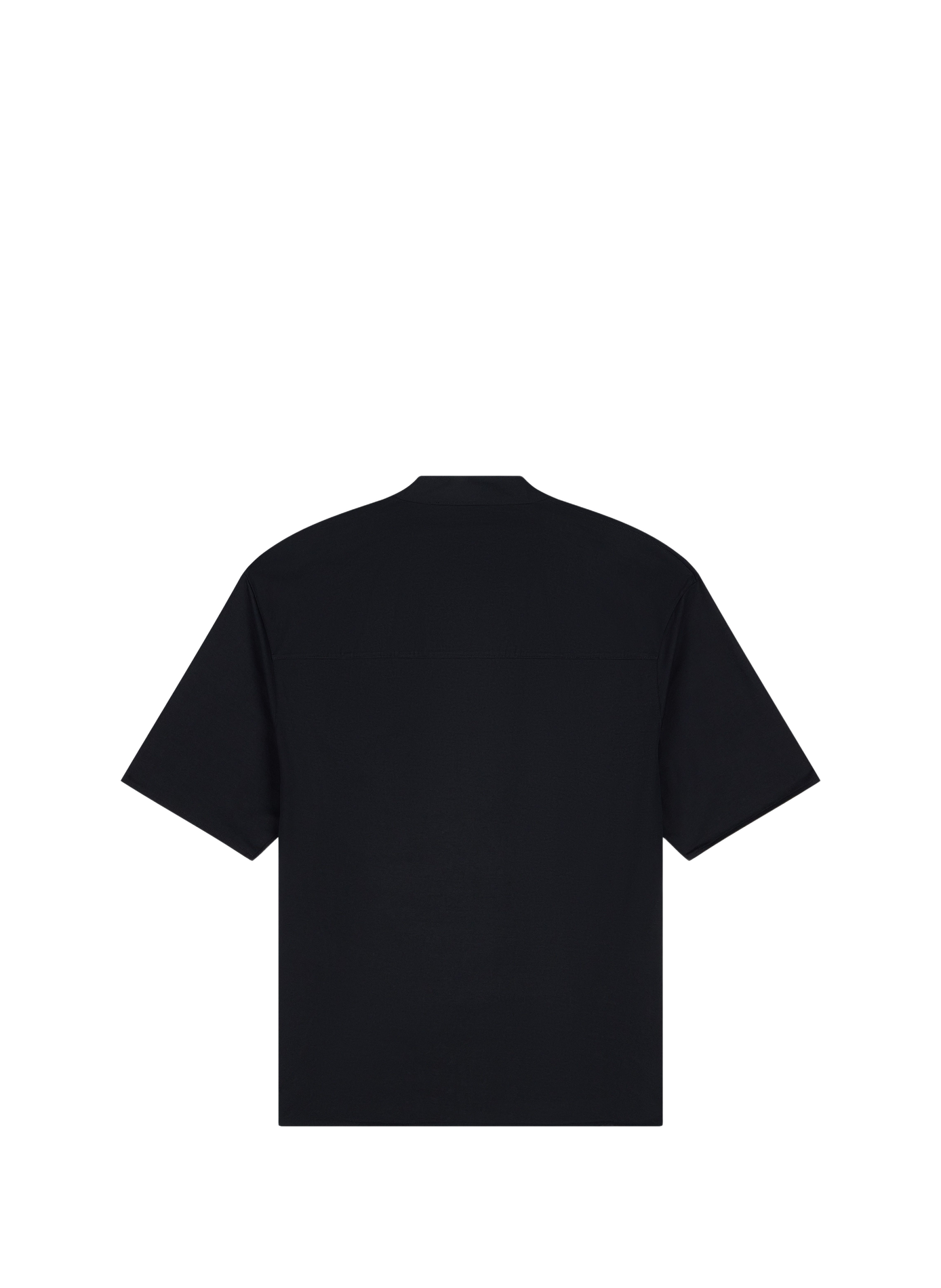 Straight-fit cotton T-shirt EMPORIO ARMANI Black