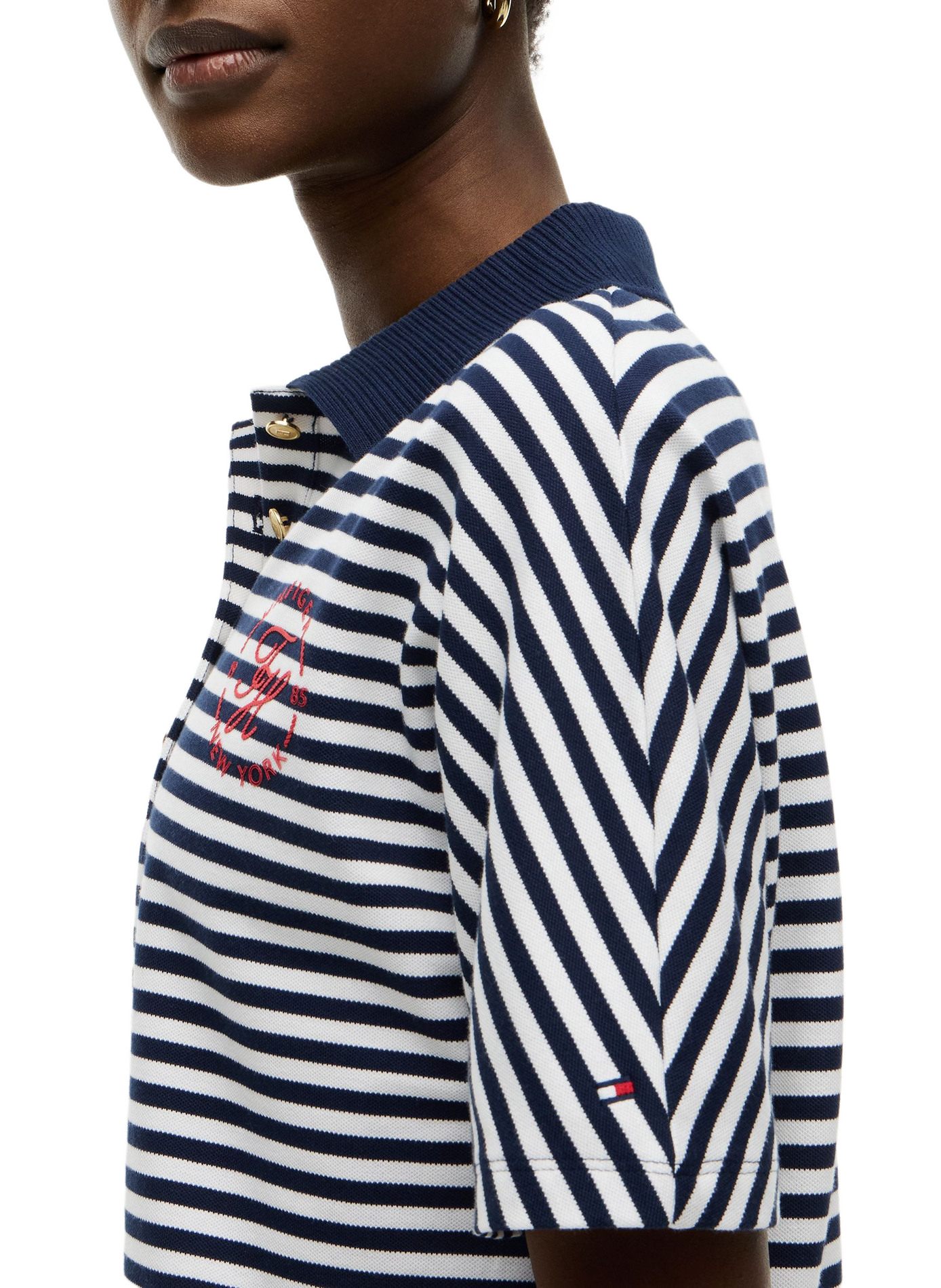 Cotton-blend polo shirt TOMMY HILFIGER Multicolour