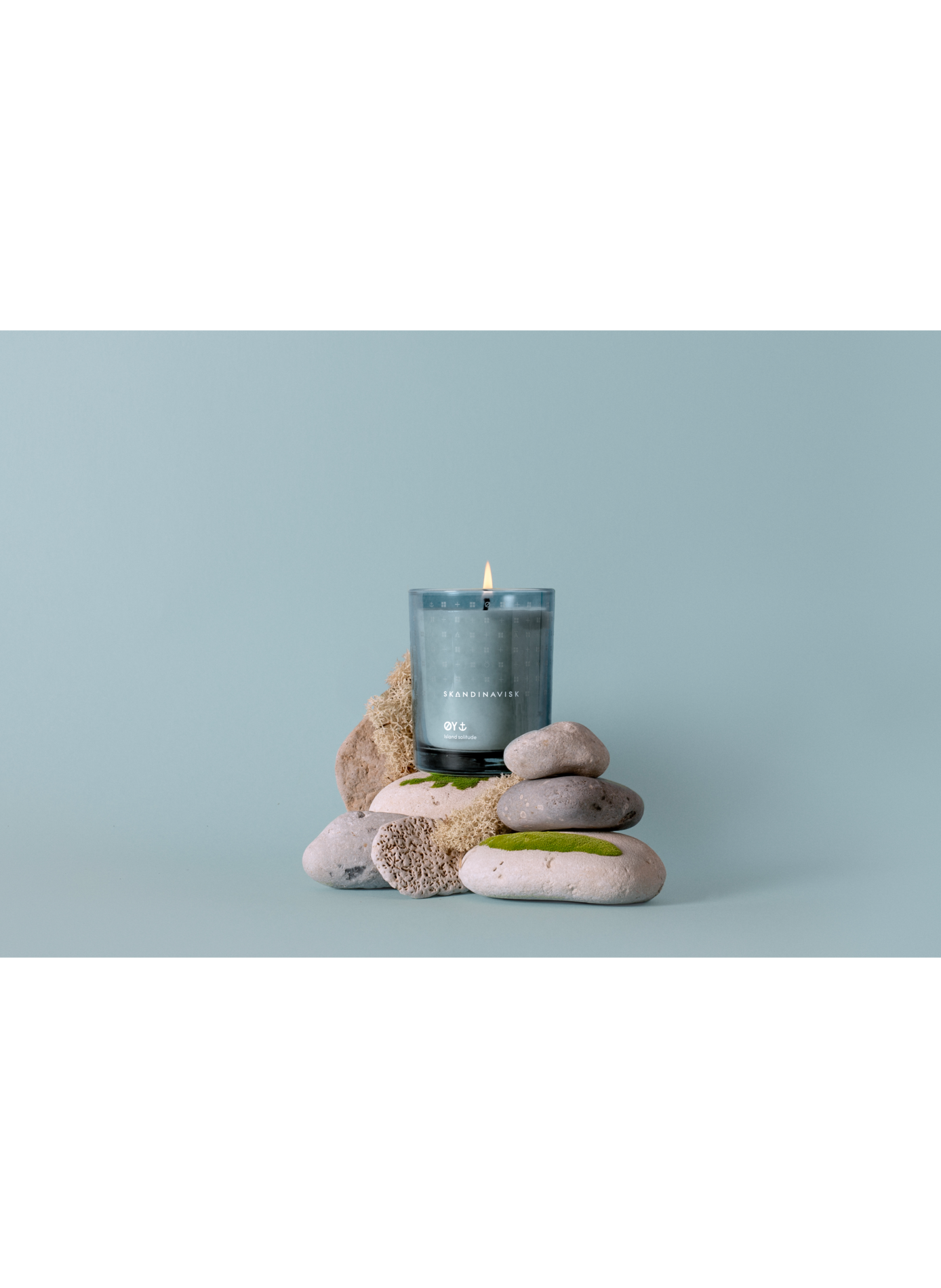 Bougie parfumée ØY 200g SKANDINAVISK Bleu