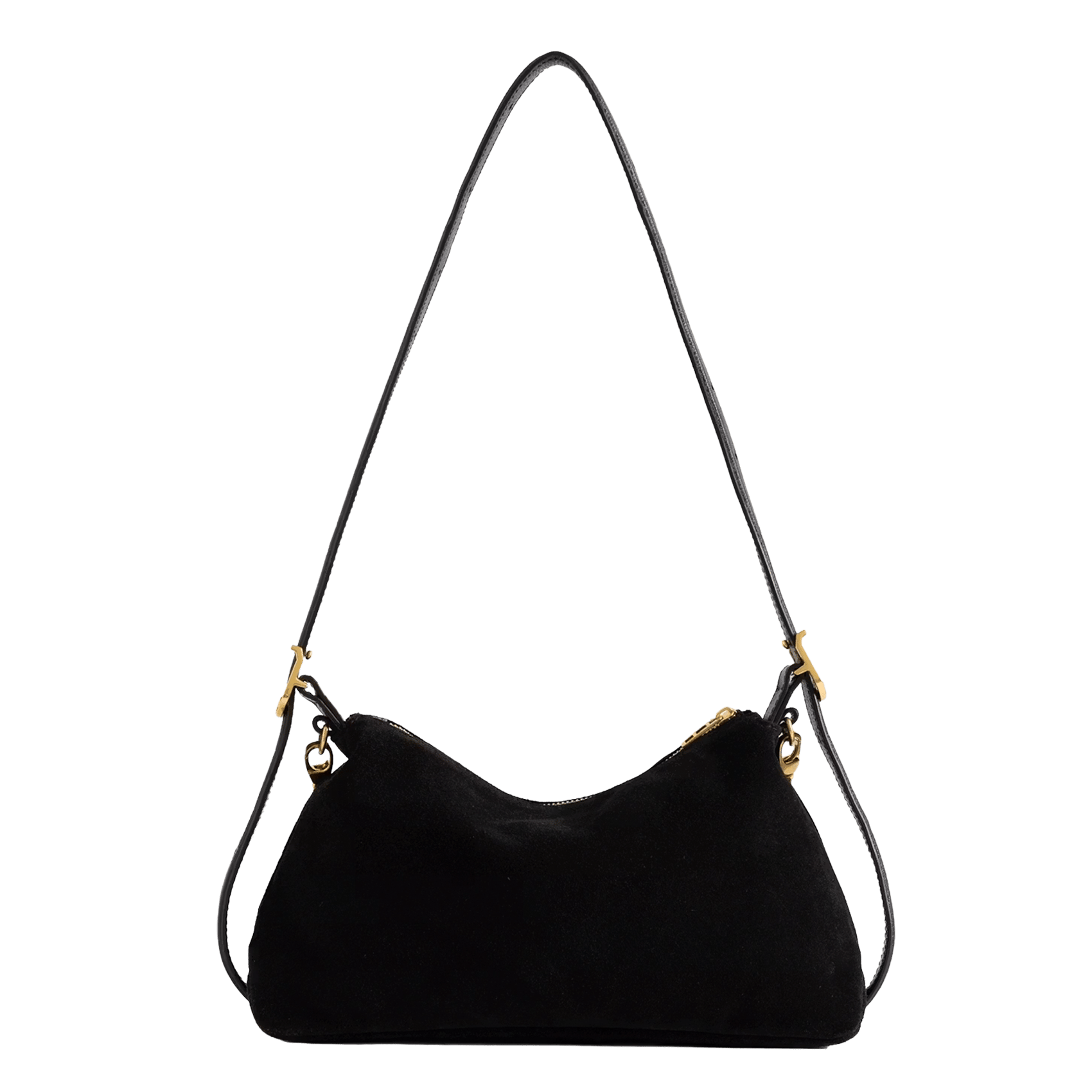 Sac bandoulière en cuir jim mini ZADIG&VOLTAIRE Noir