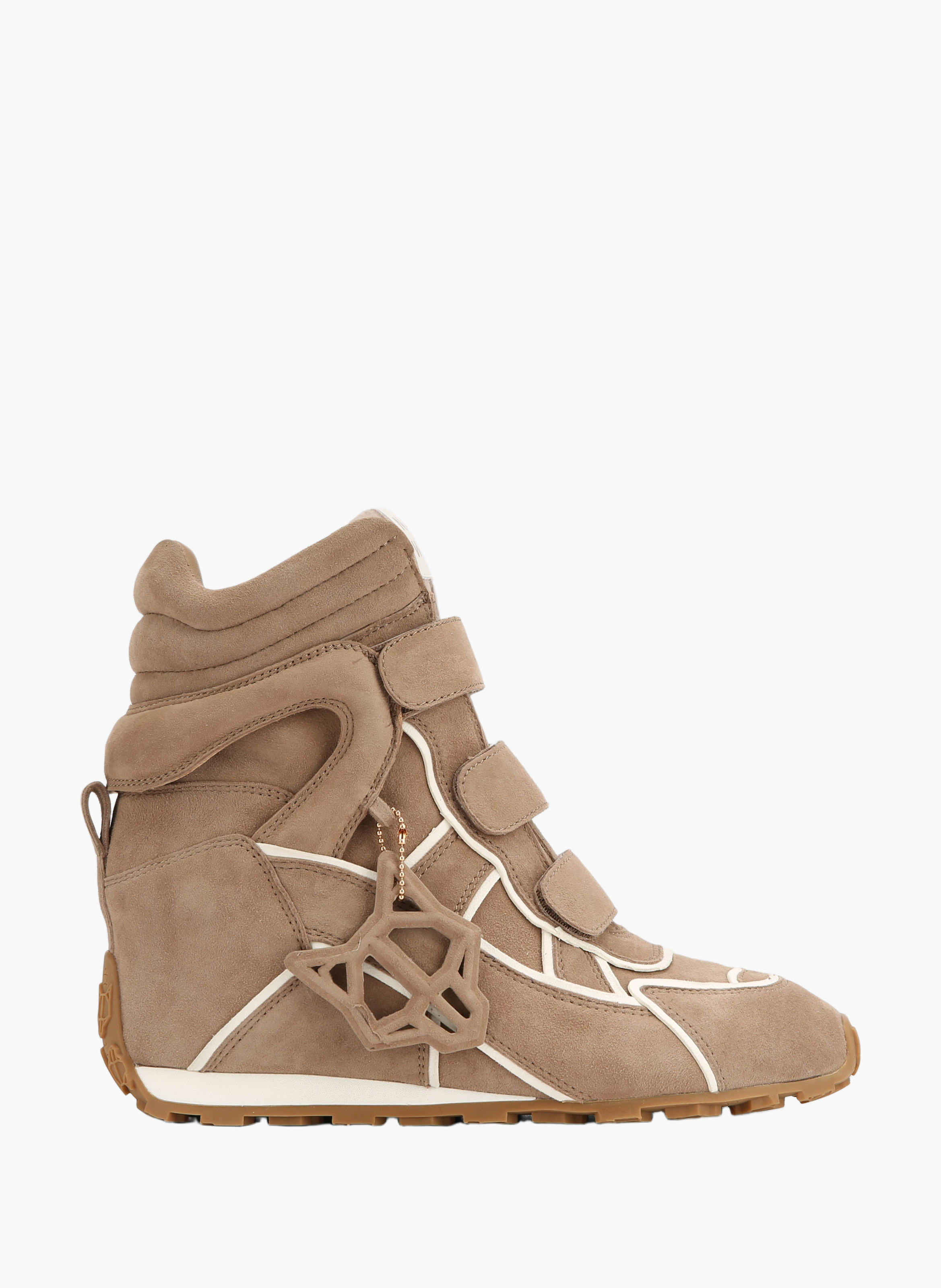 Element sneakers van suède NAKED WOLFE Bruin