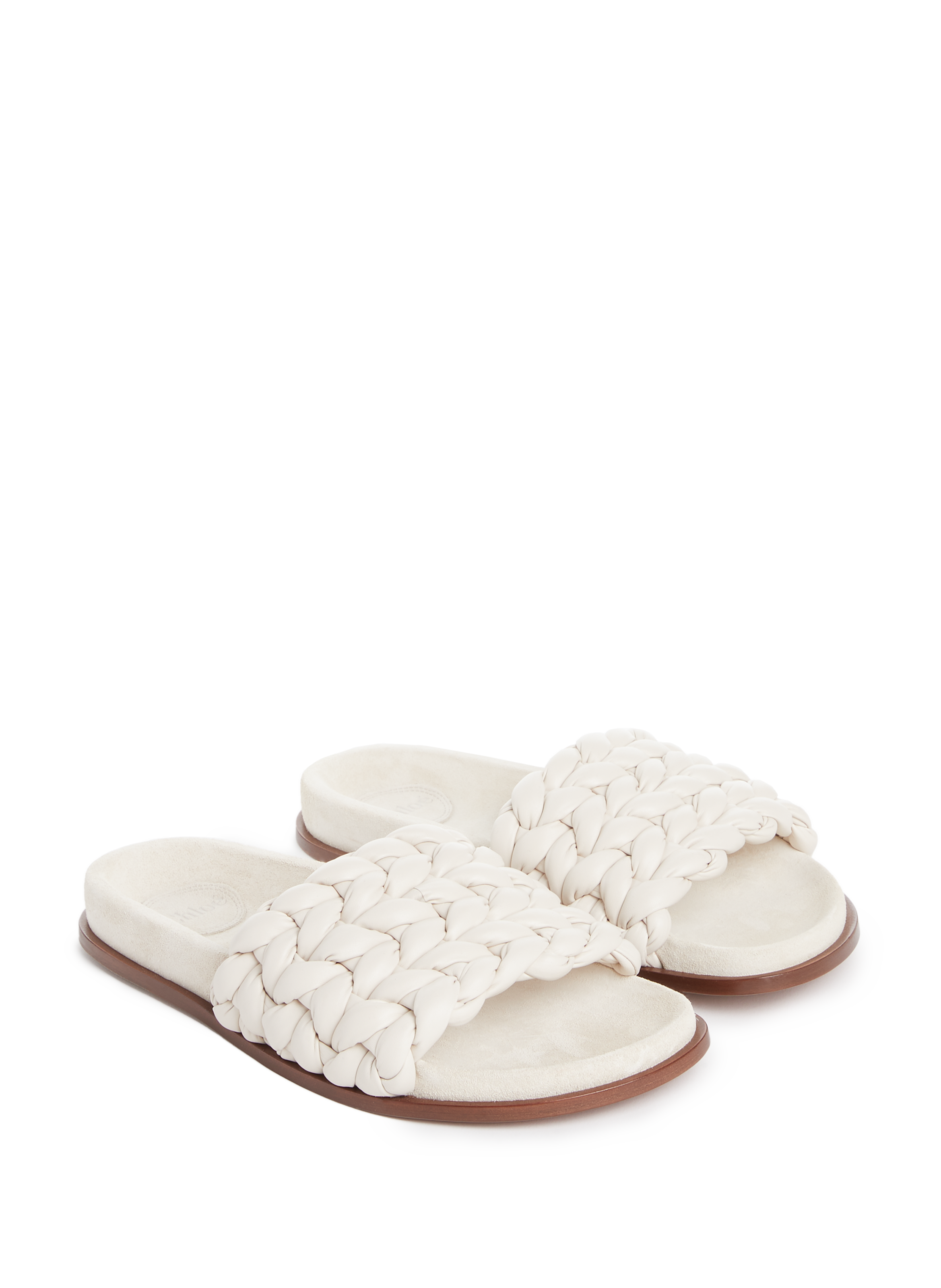 Mules plates Kacey en cuir