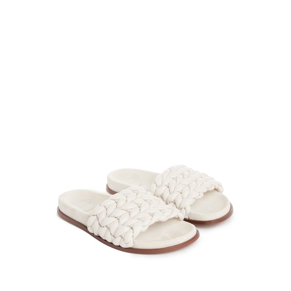 Mules plates Kacey en cuir