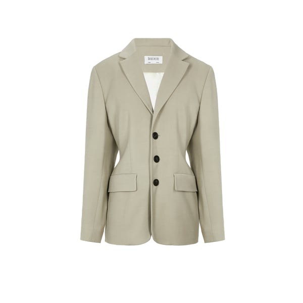 Veste Tea en laine vierge mélangée