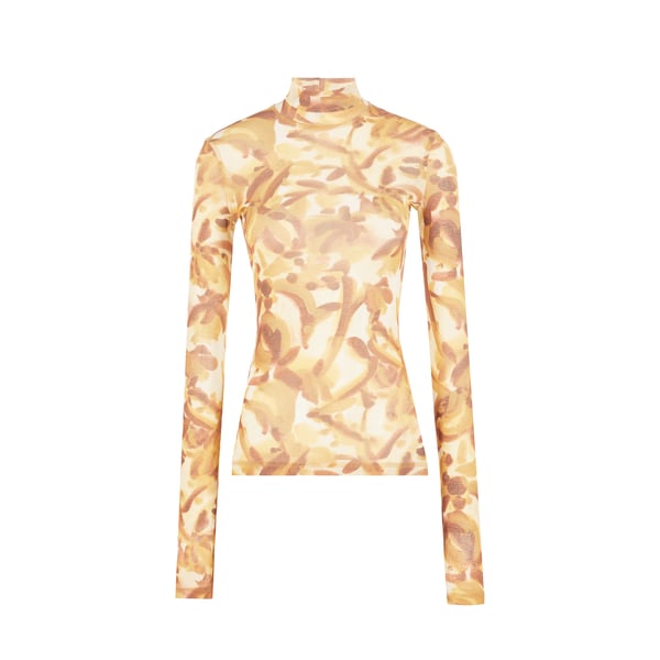 T-shirt fin avec imprimé