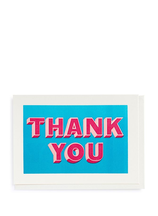 ARCHIVIST GALLERY Thank you card