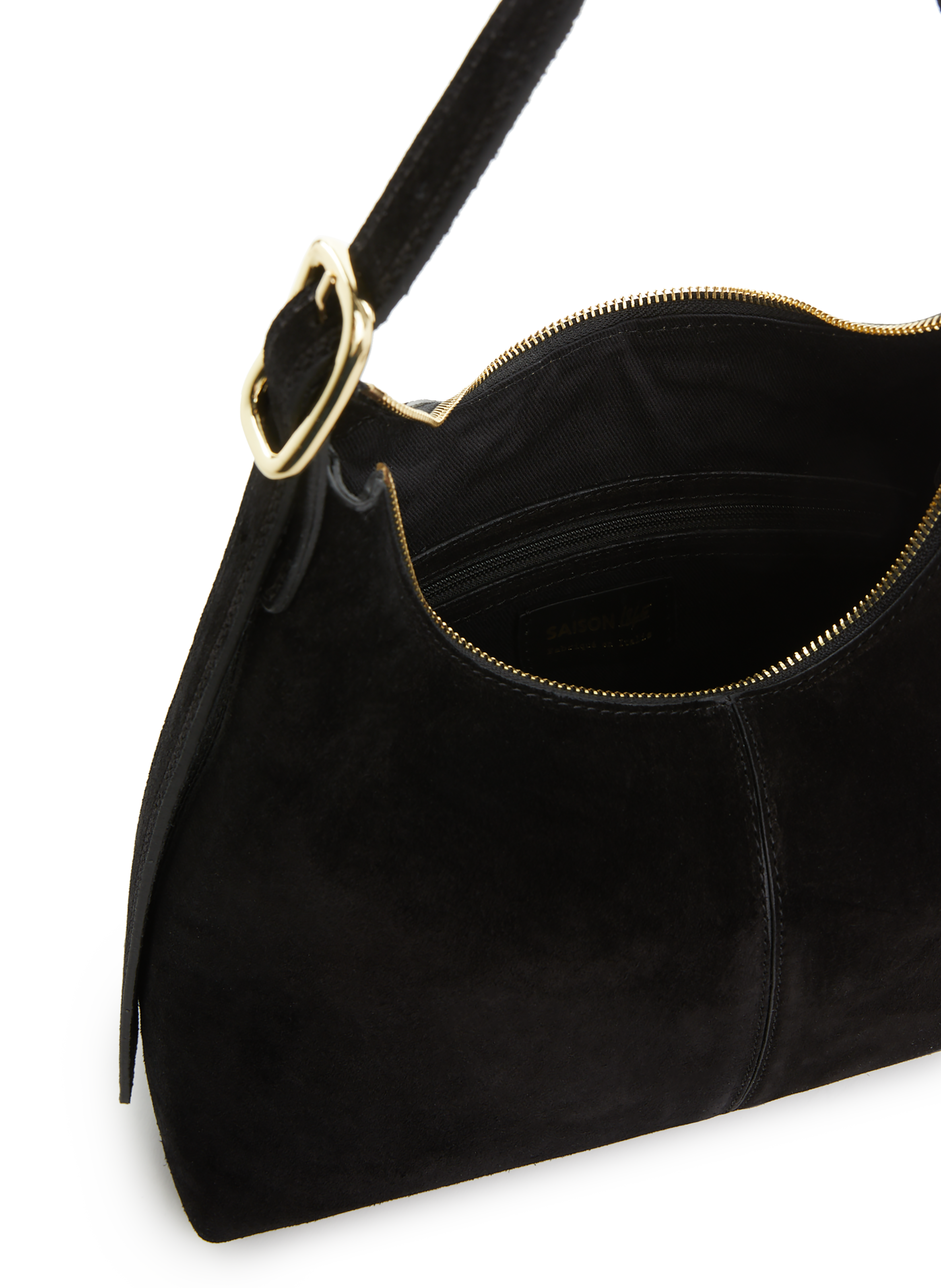 Sac à mains Cara en cuir | Noir SAISON 1865 Femme