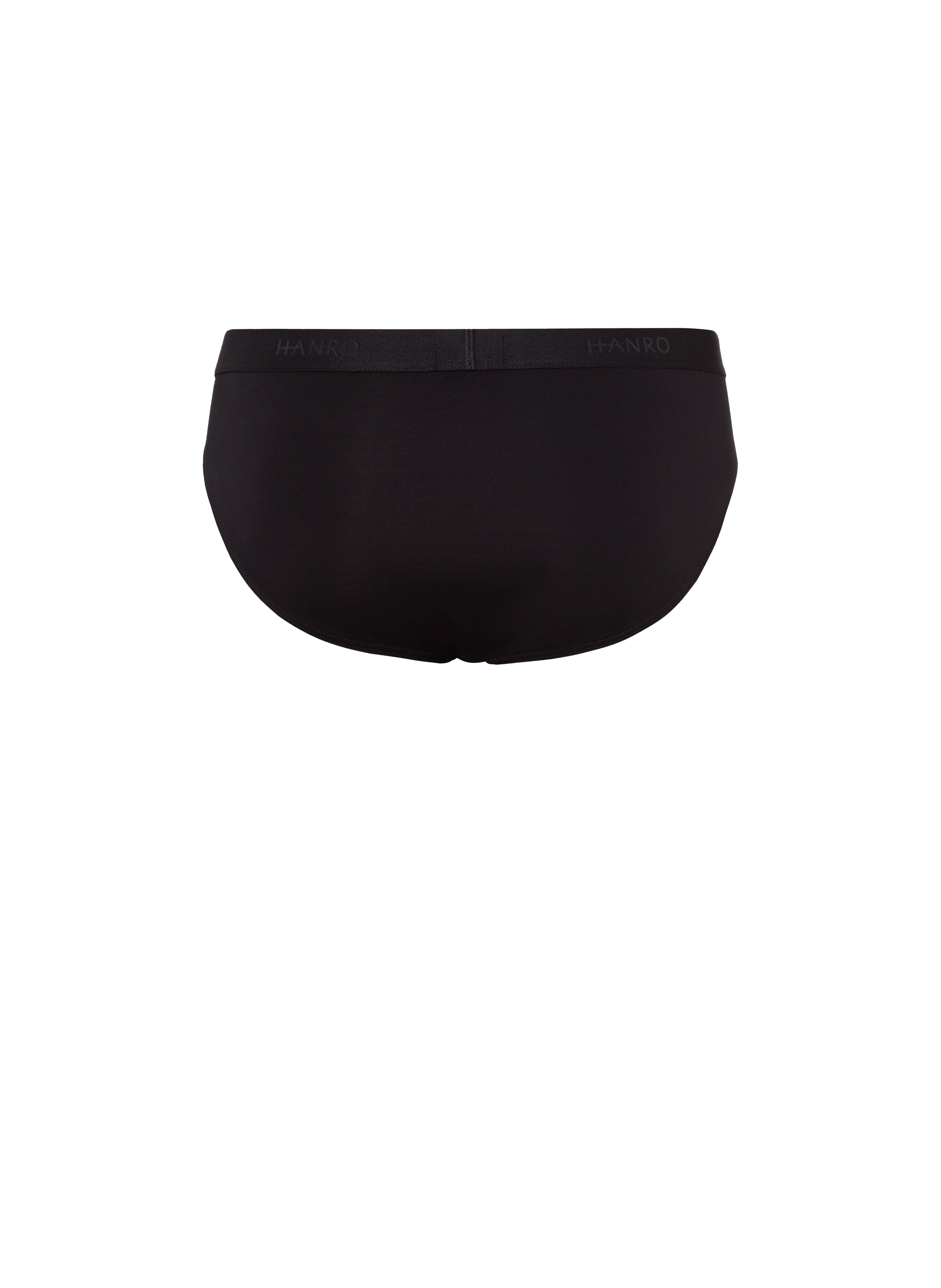 Plain polyamide briefs HANRO Black