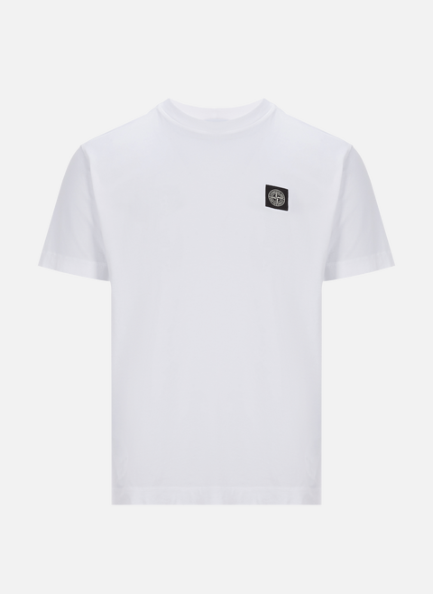 T-shirt en coton  BlancSTONE ISLAND 