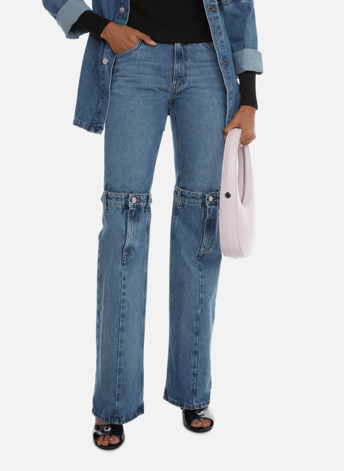 Flared jeans with open knees  COPERNI