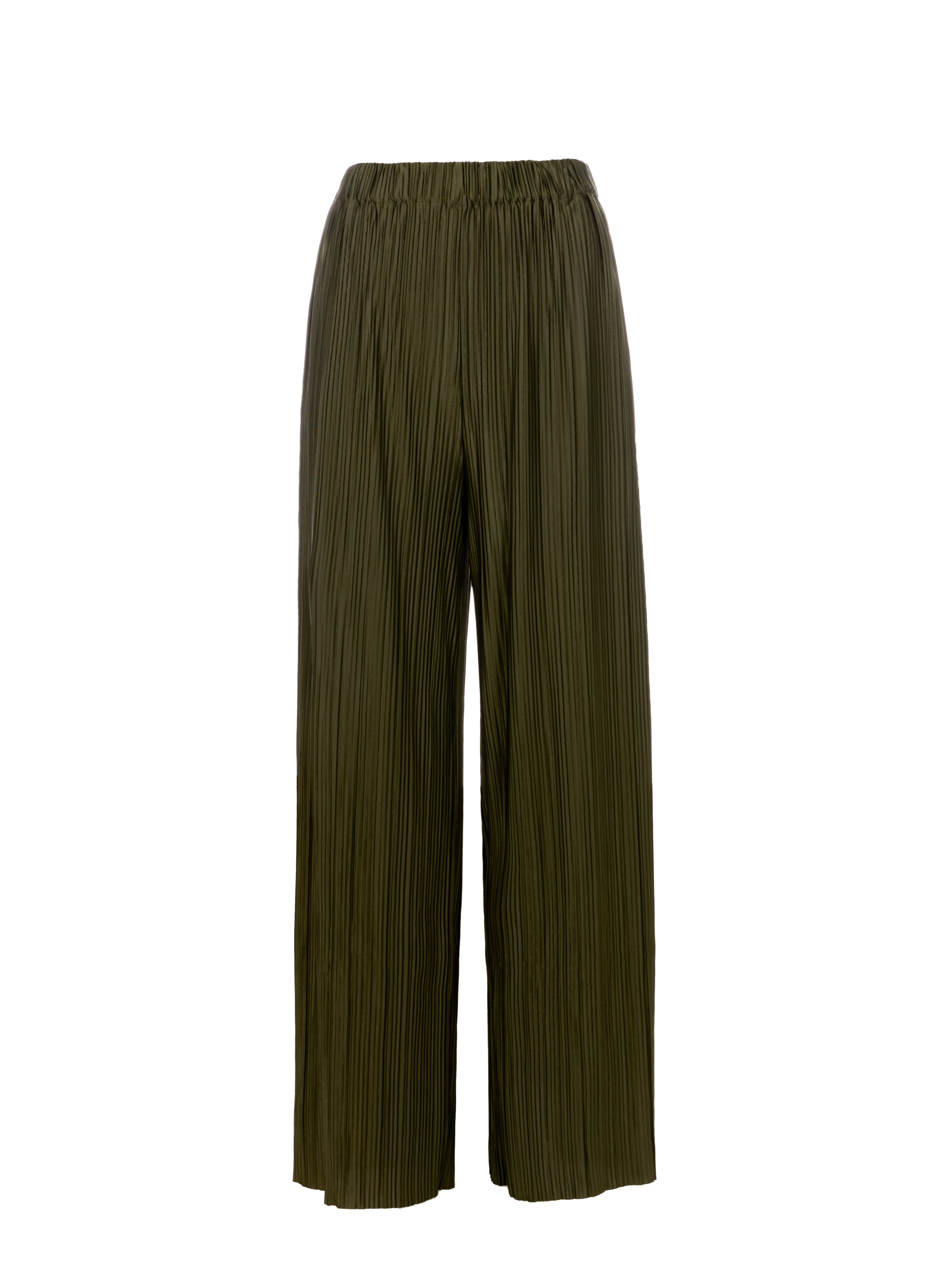 SAMSOE SAMSOE Pantalon fluide plissé Uma Vert