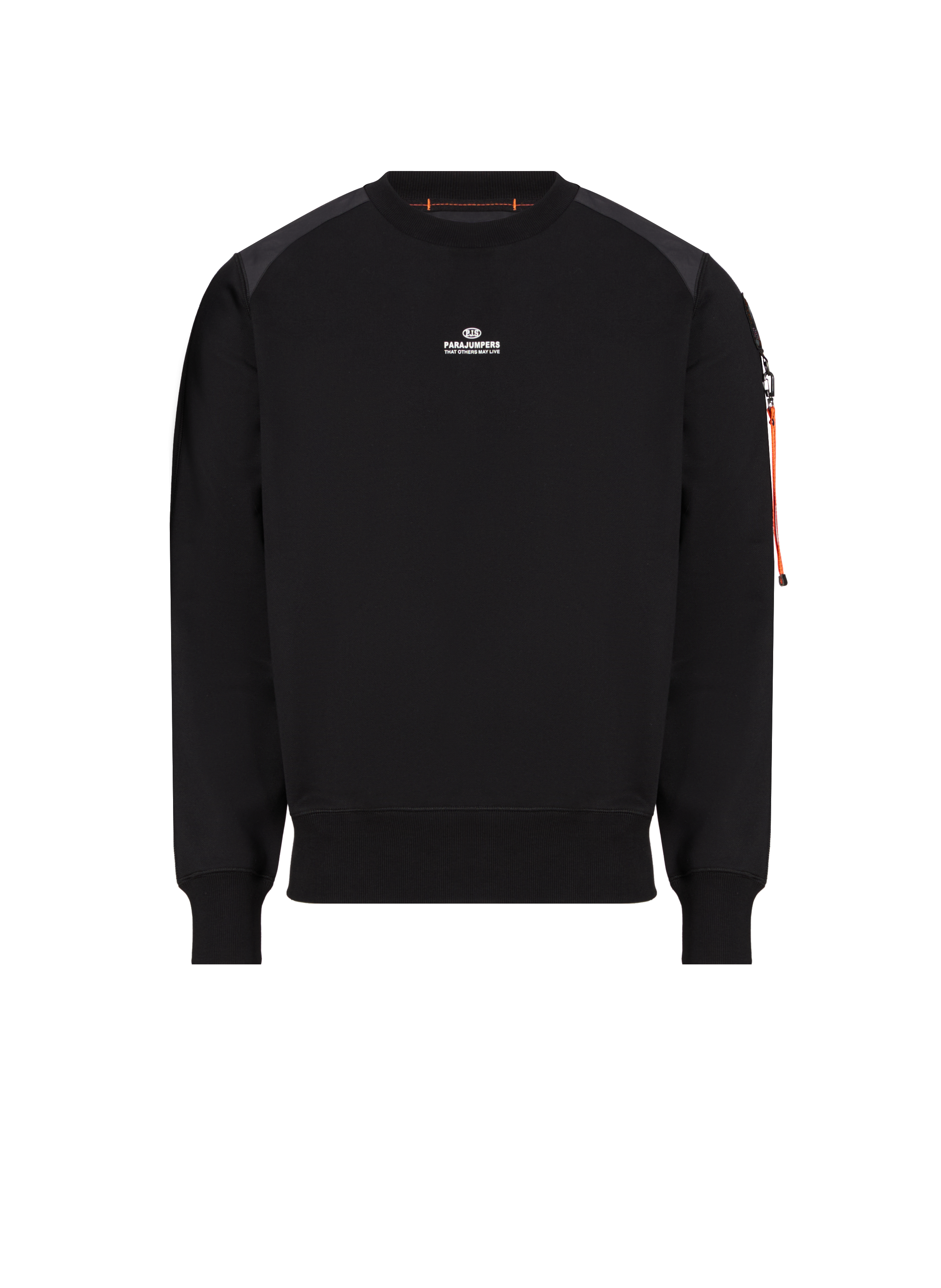 Sweatshirt en coton  PARAJUMPERS Noir