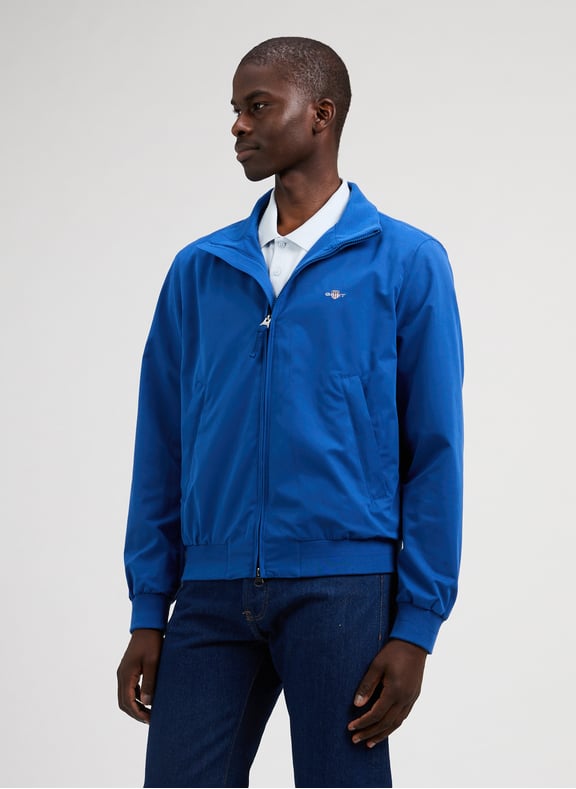 Velvet high-neck jacket Blue by GANT GANT Velvet high-neck jacket Blue