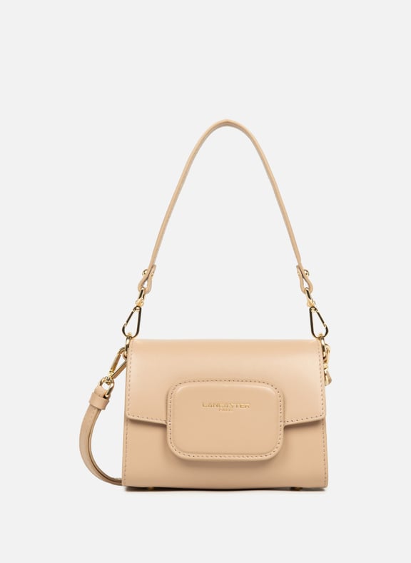 Mini sac trotteur - paris pad Beige by LANCASTER LANCASTER Mini sac trotteur - paris pad Beige