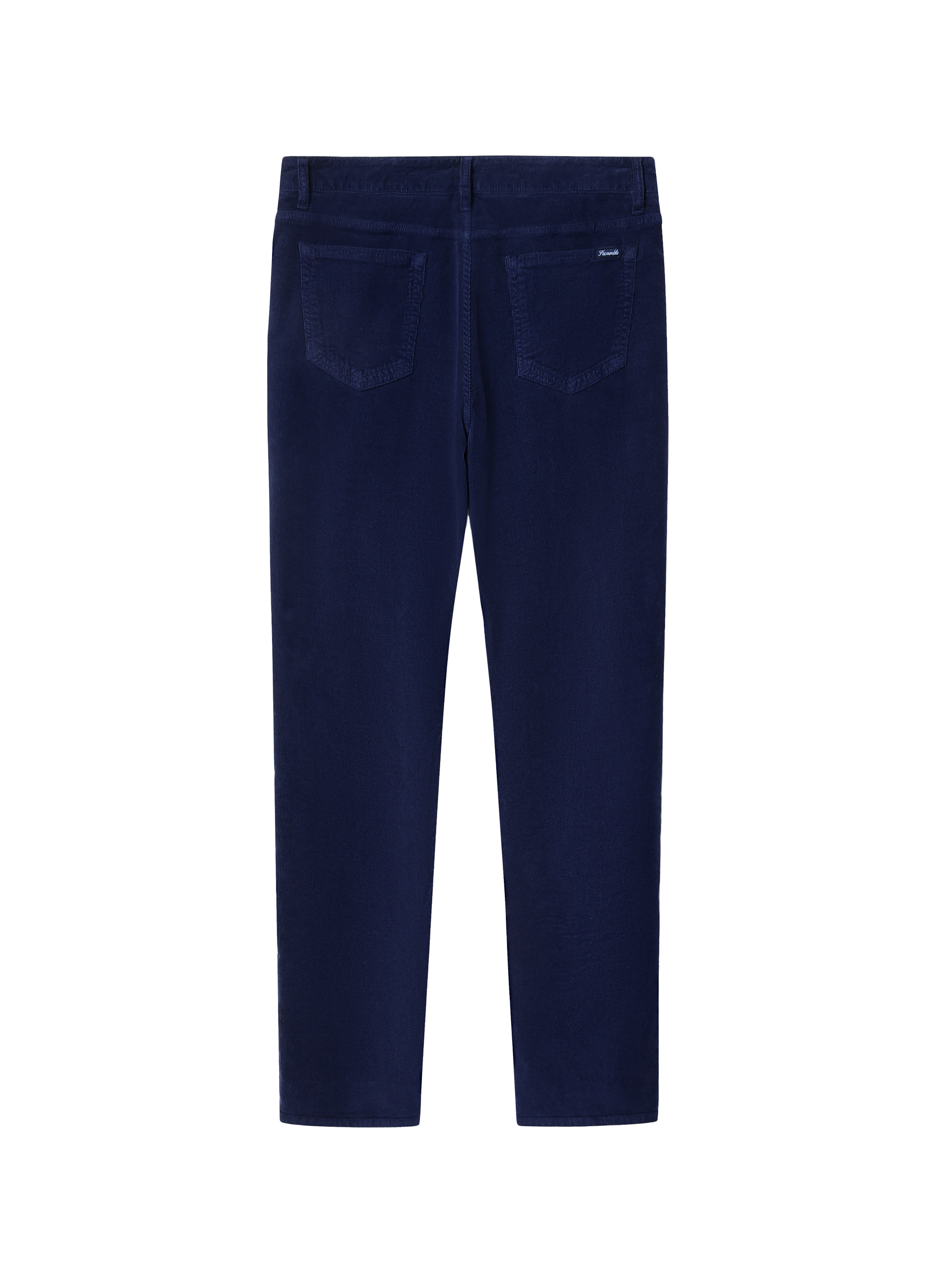 Pantalon en velours côtelé  FACONNABLE Bleu