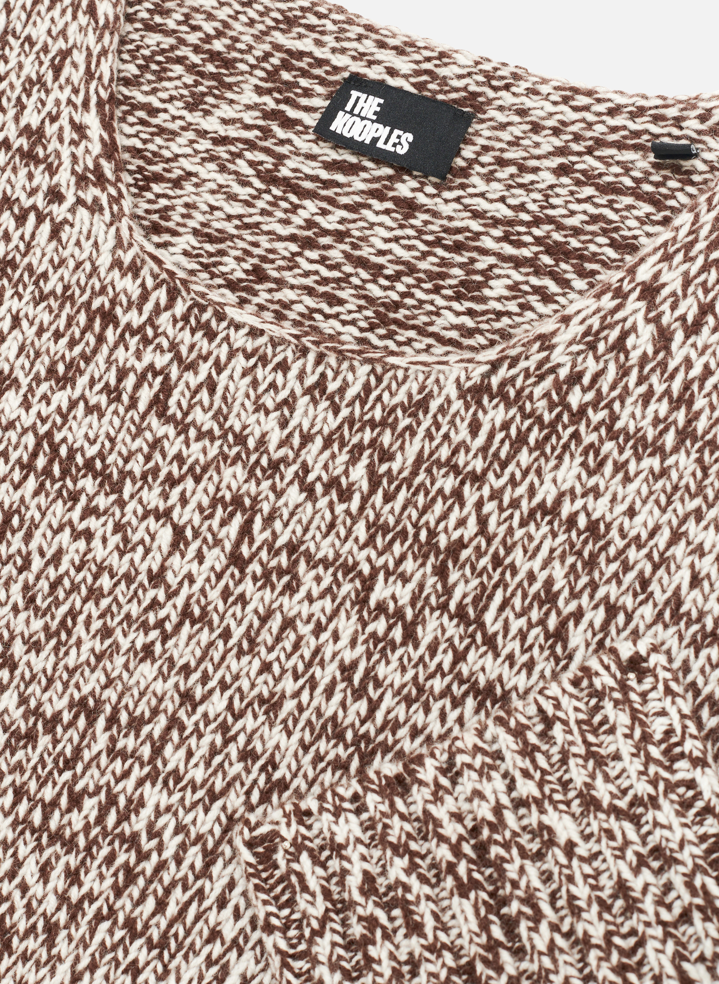 Pull mouliné THE KOOPLES Beige