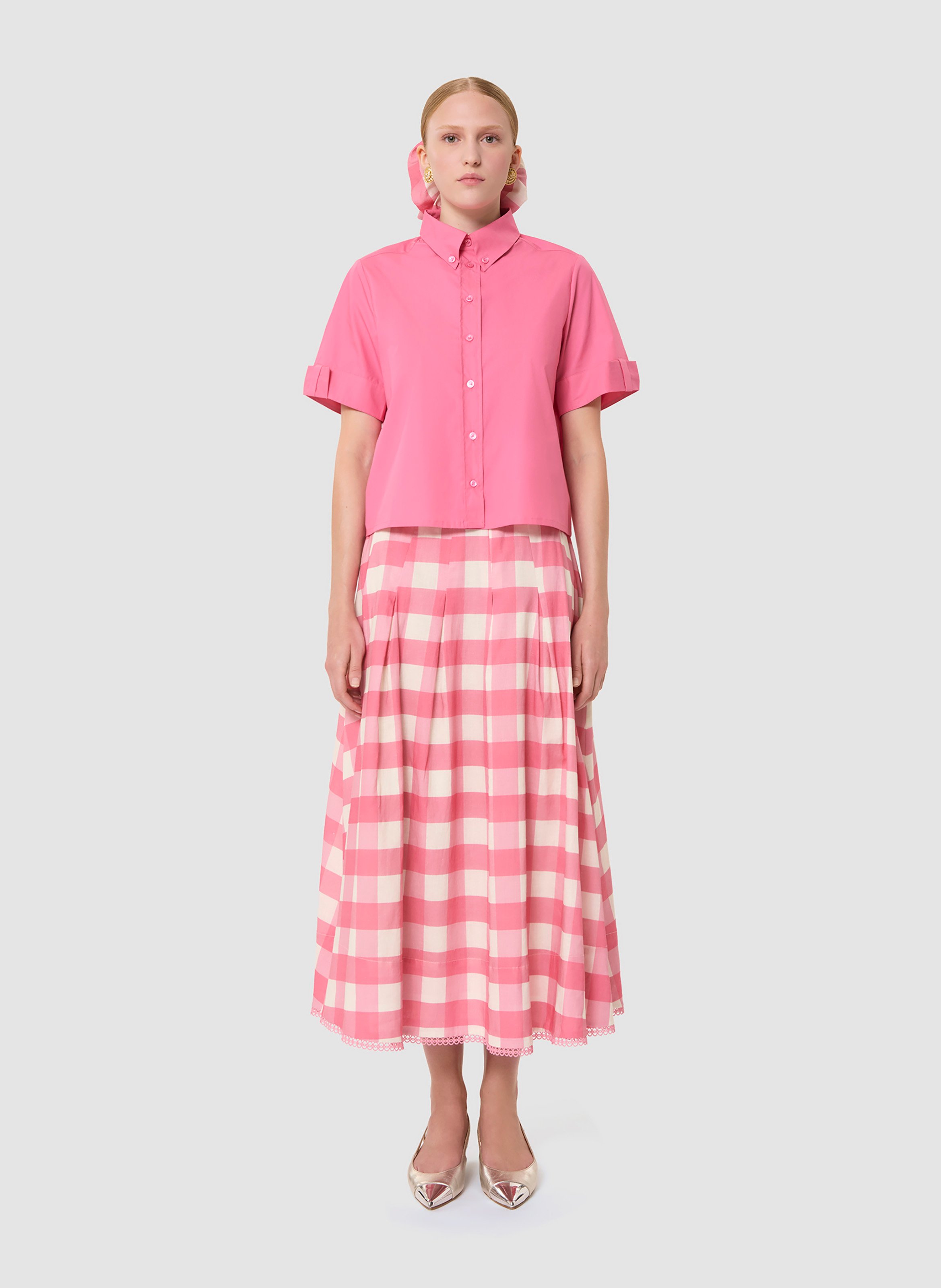 Chemise charles TARA JARMON Rose