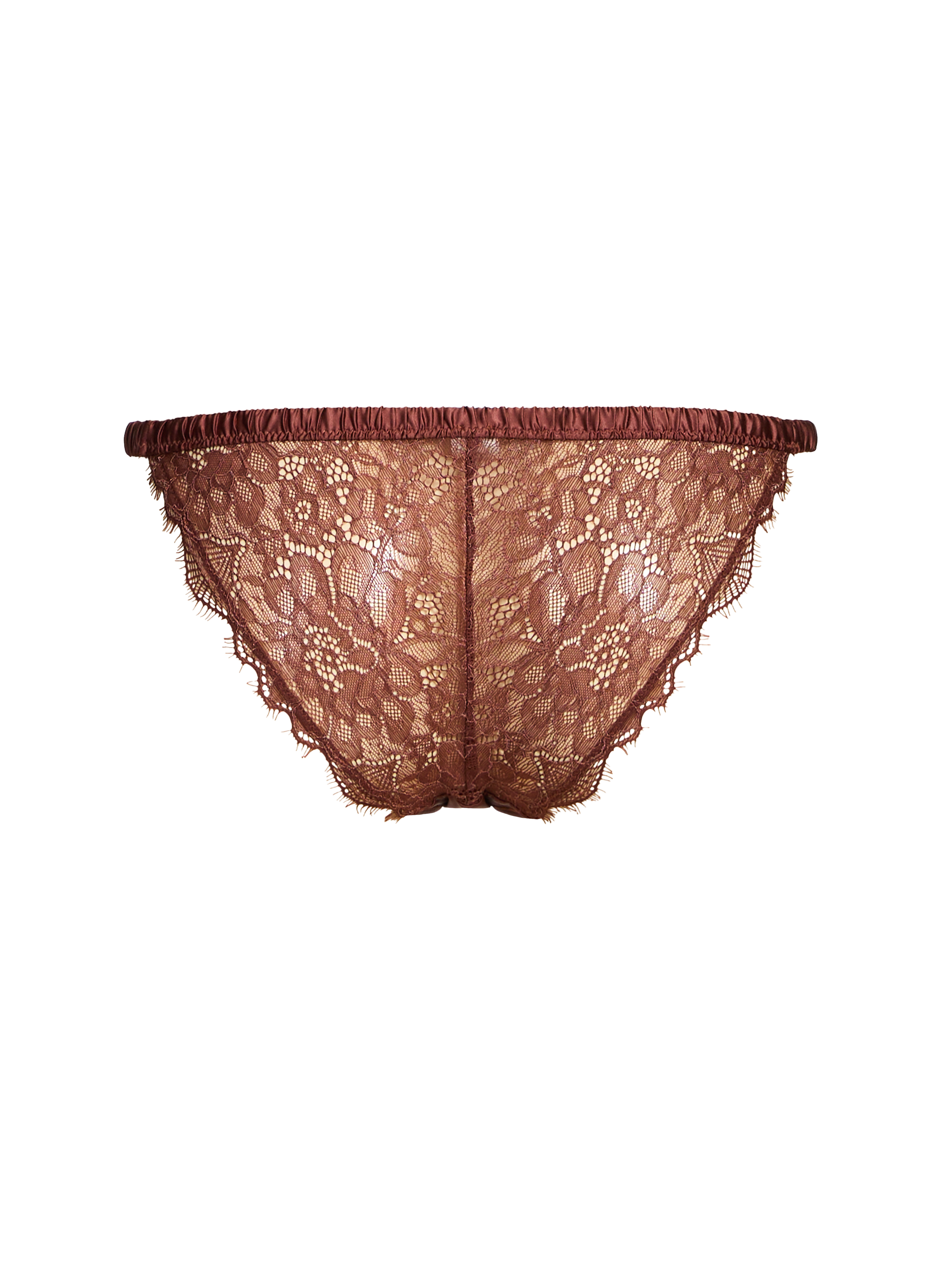 Culotte bi-matière LOVE STORIES Rouge