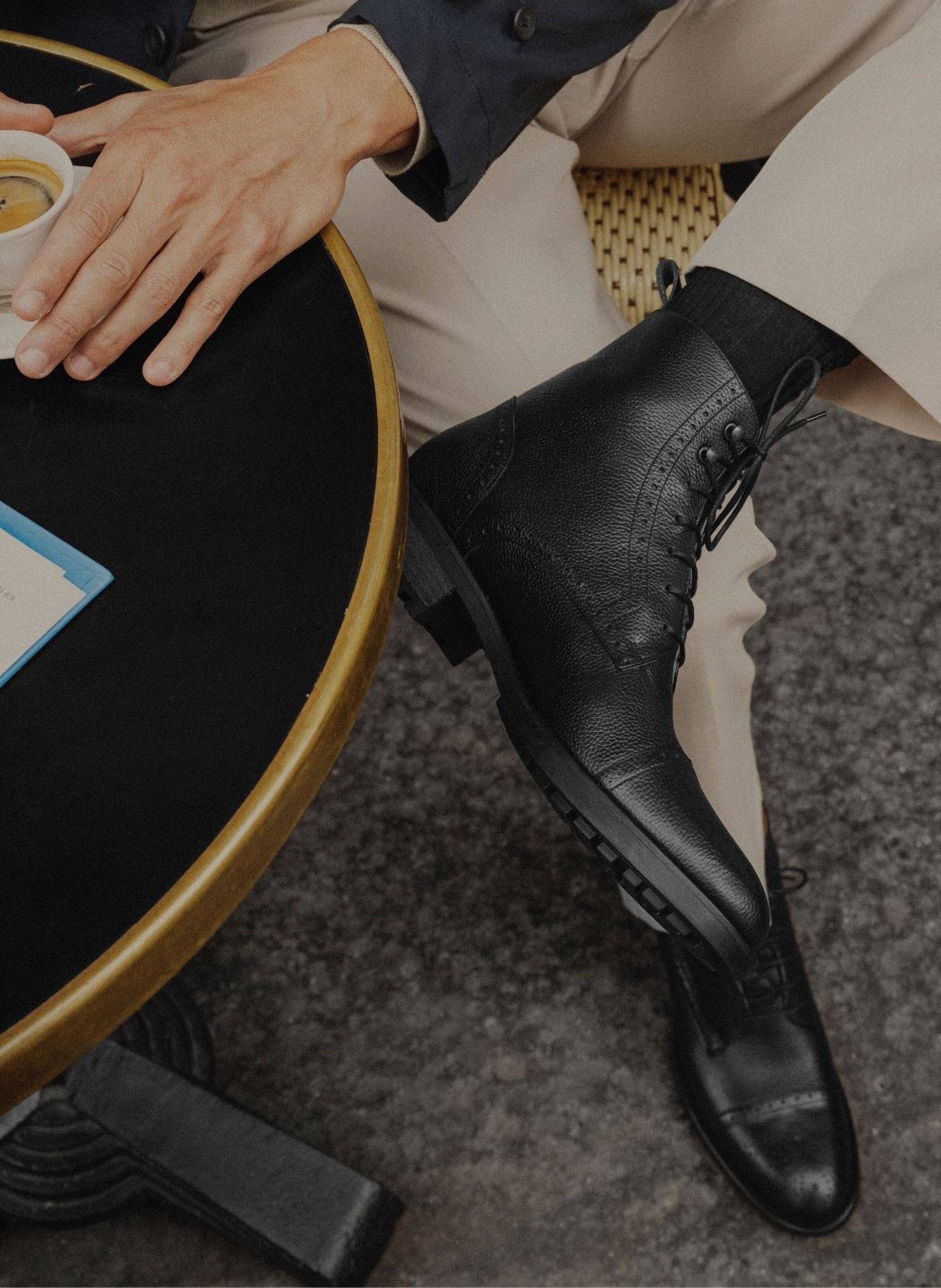 Bottines ernesto FINSBURY Noir