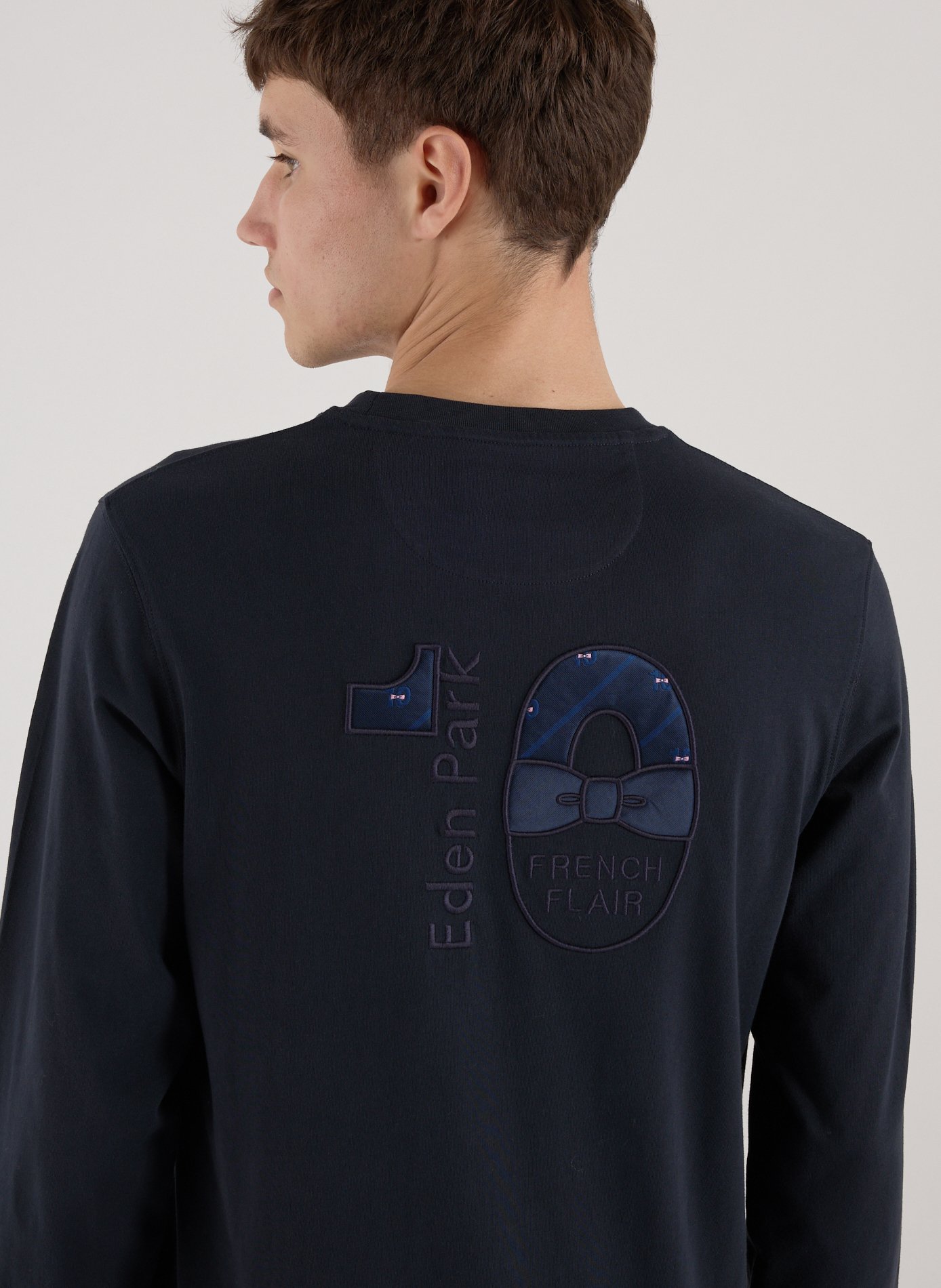Long sleeve T-shirt EDEN PARK Blue