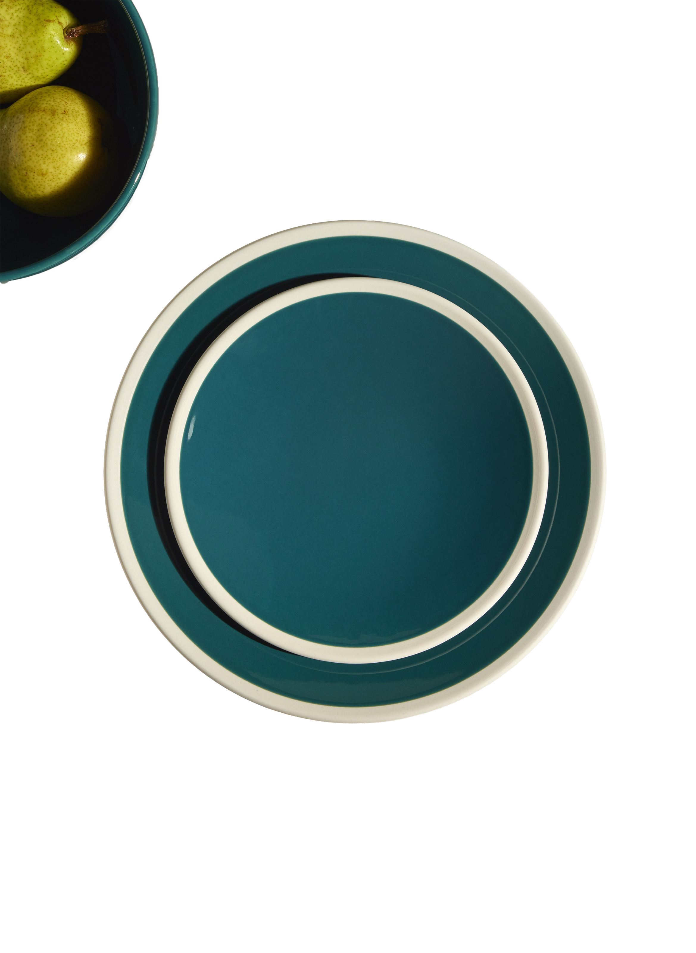 Assiette à dessert sicilia MAISON SARAH LAVOINE Bleu