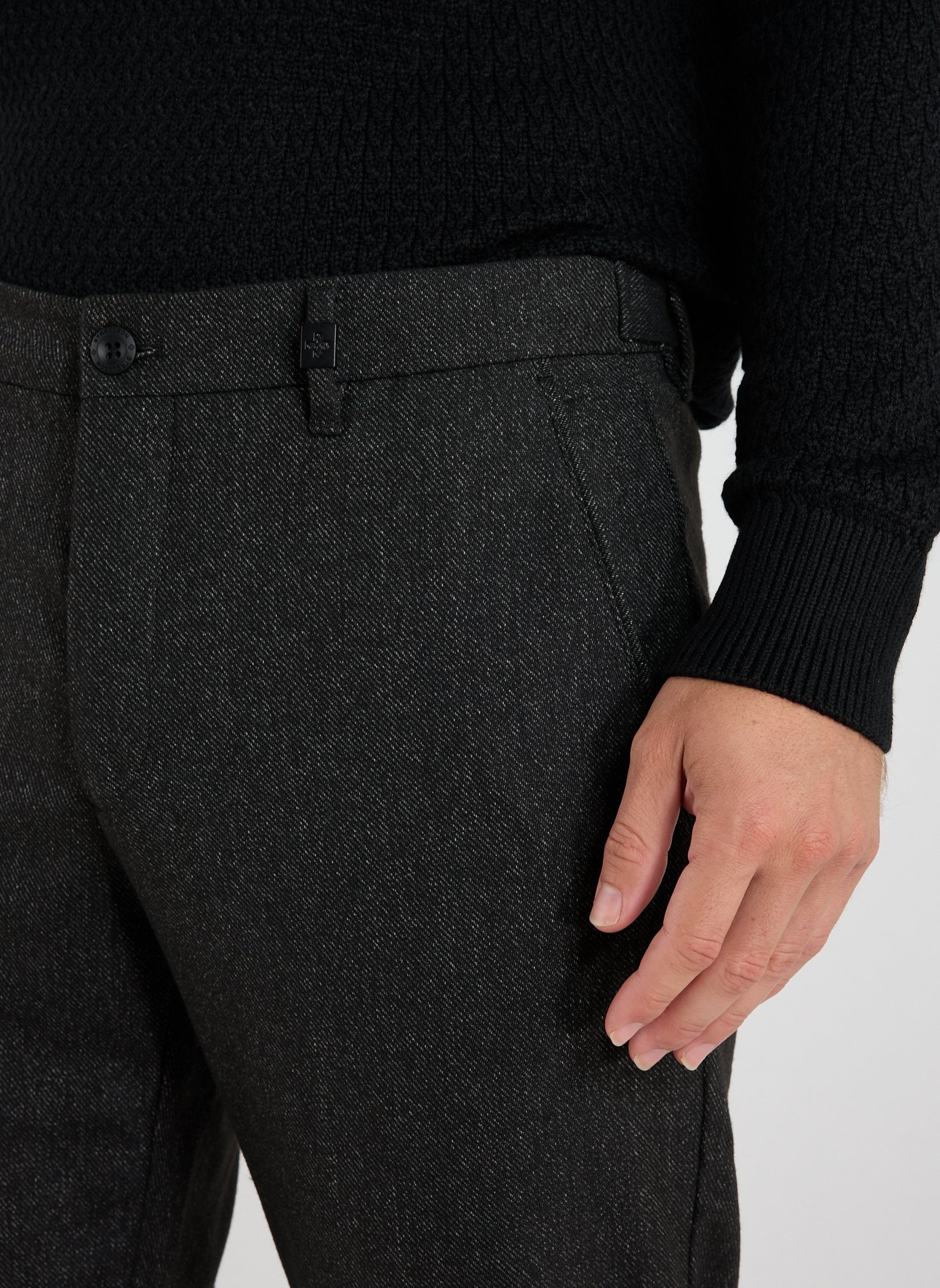 Pantalon droit STRELLSON Gris