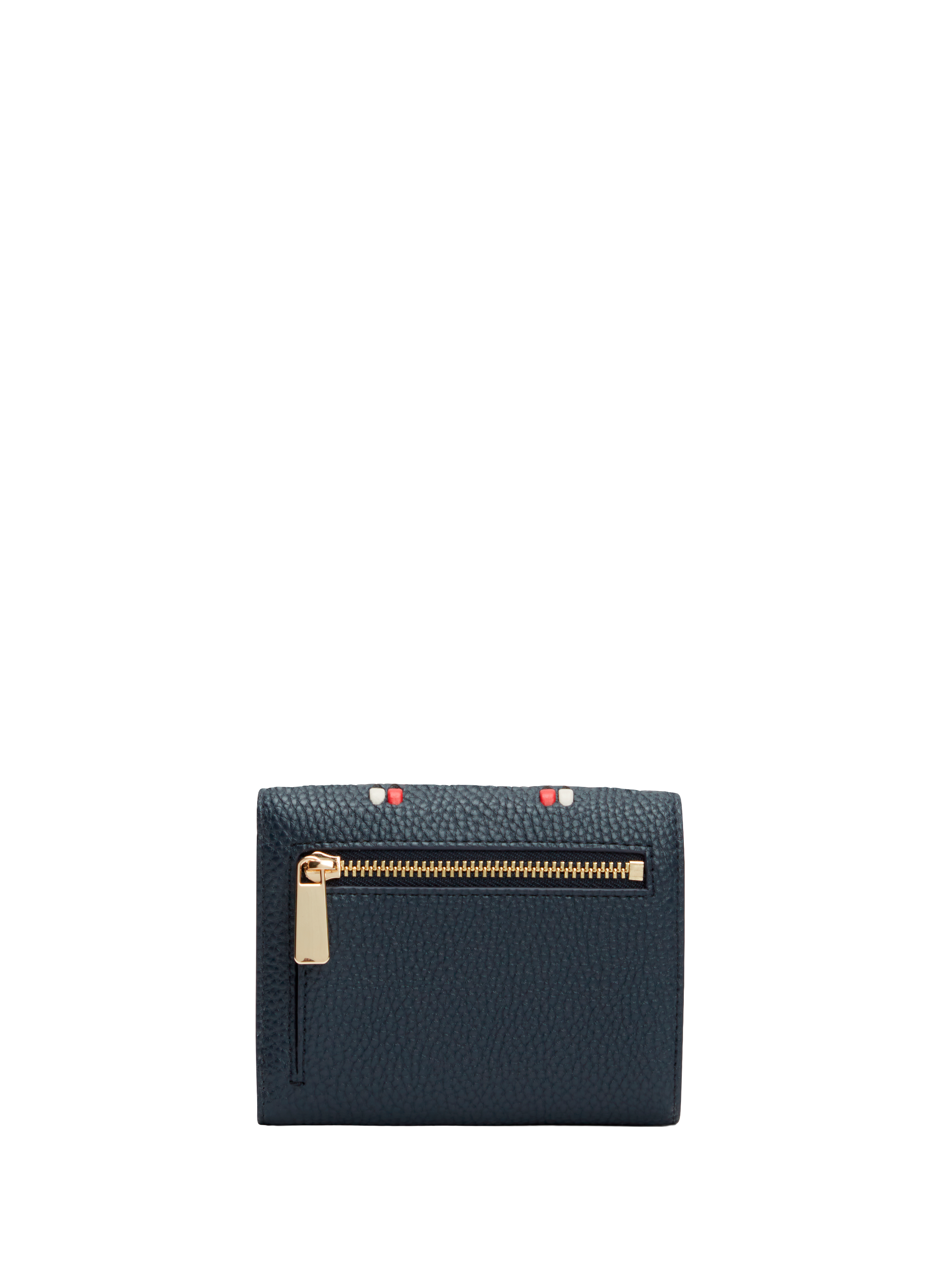 Portefeuille compact effet cuir TOMMY HILFIGER Bleu