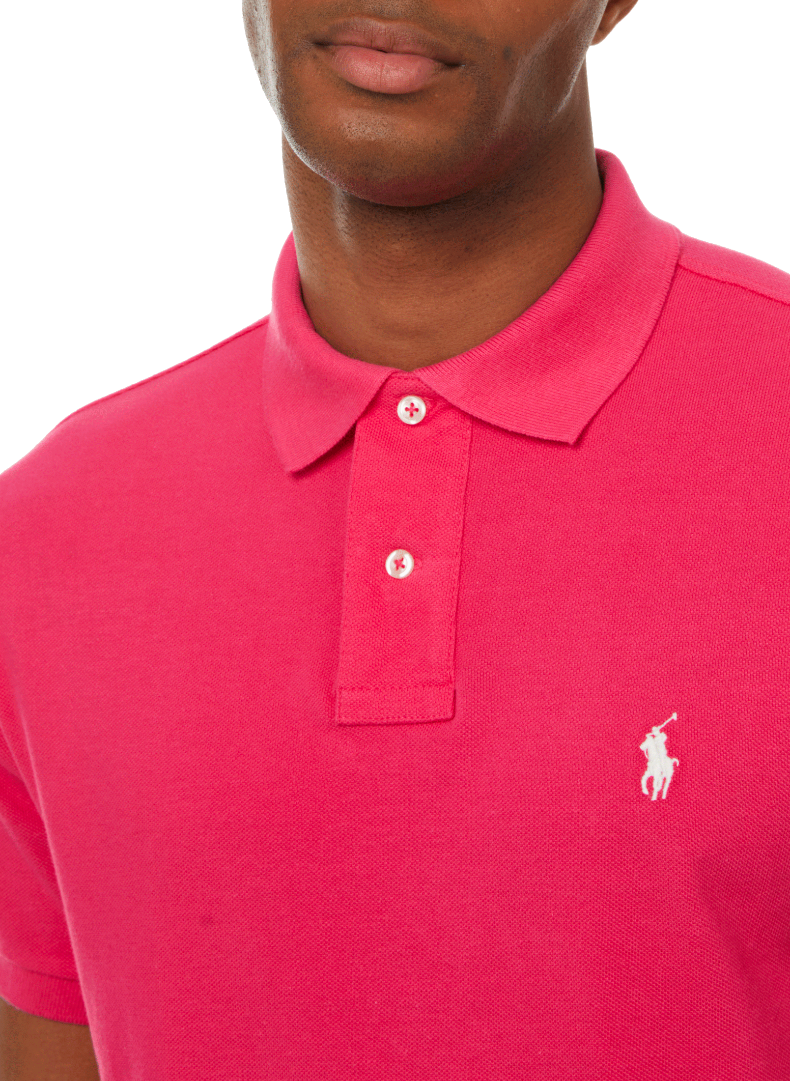 Cotton polo shirt POLO RALPH LAUREN Pink