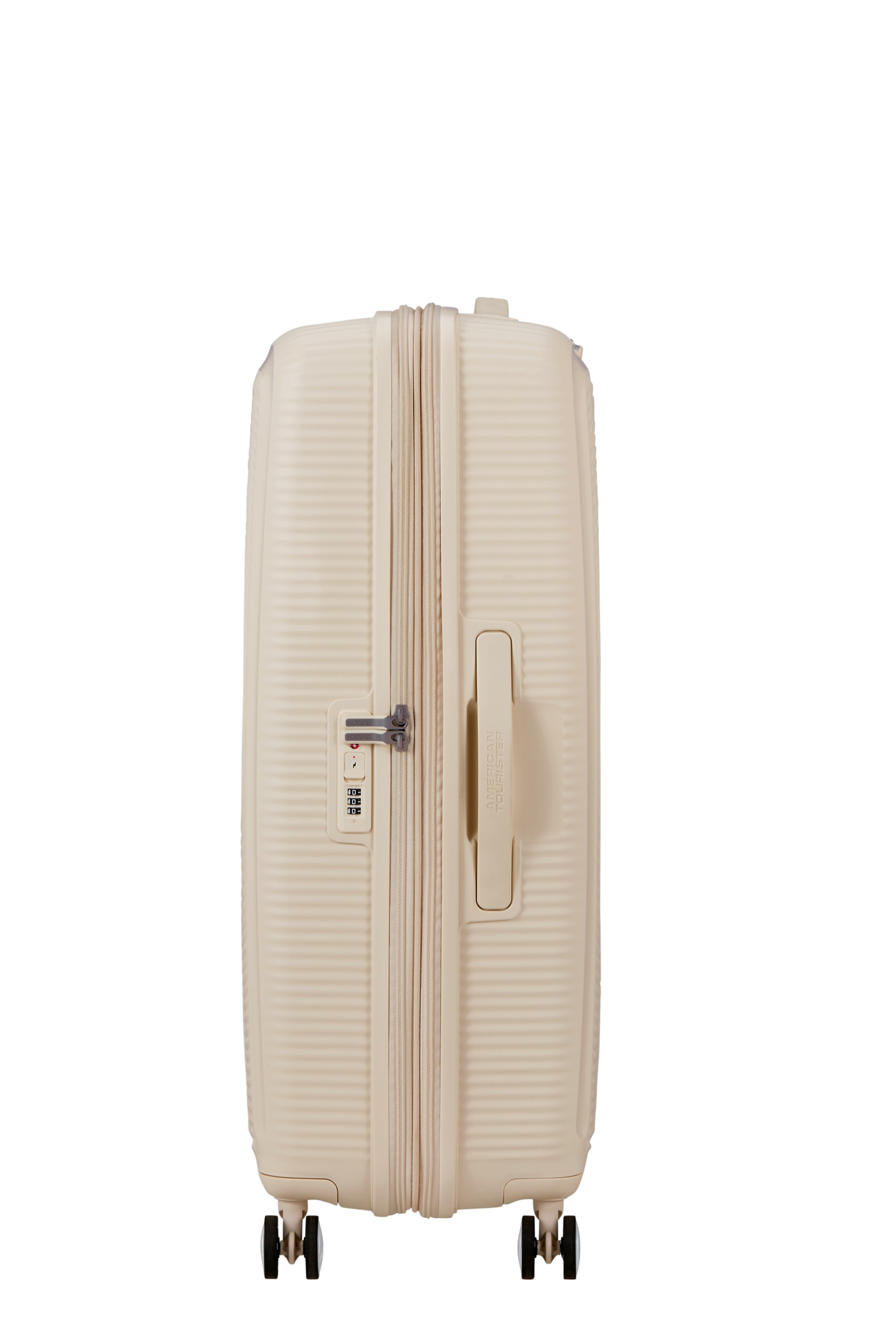 Soundbox valise 4 roues taille l AMERICAN TOURISTER Beige