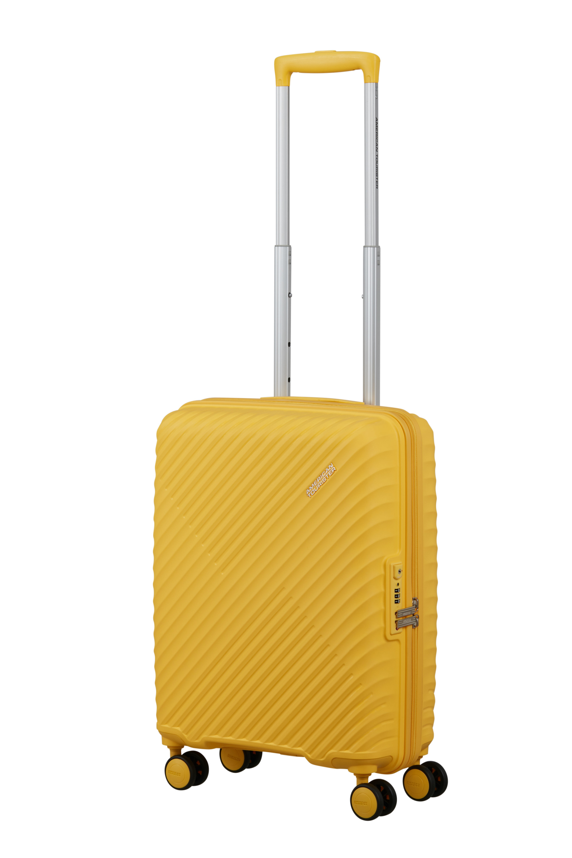 Diablast valise 4 roues taille s Jaune