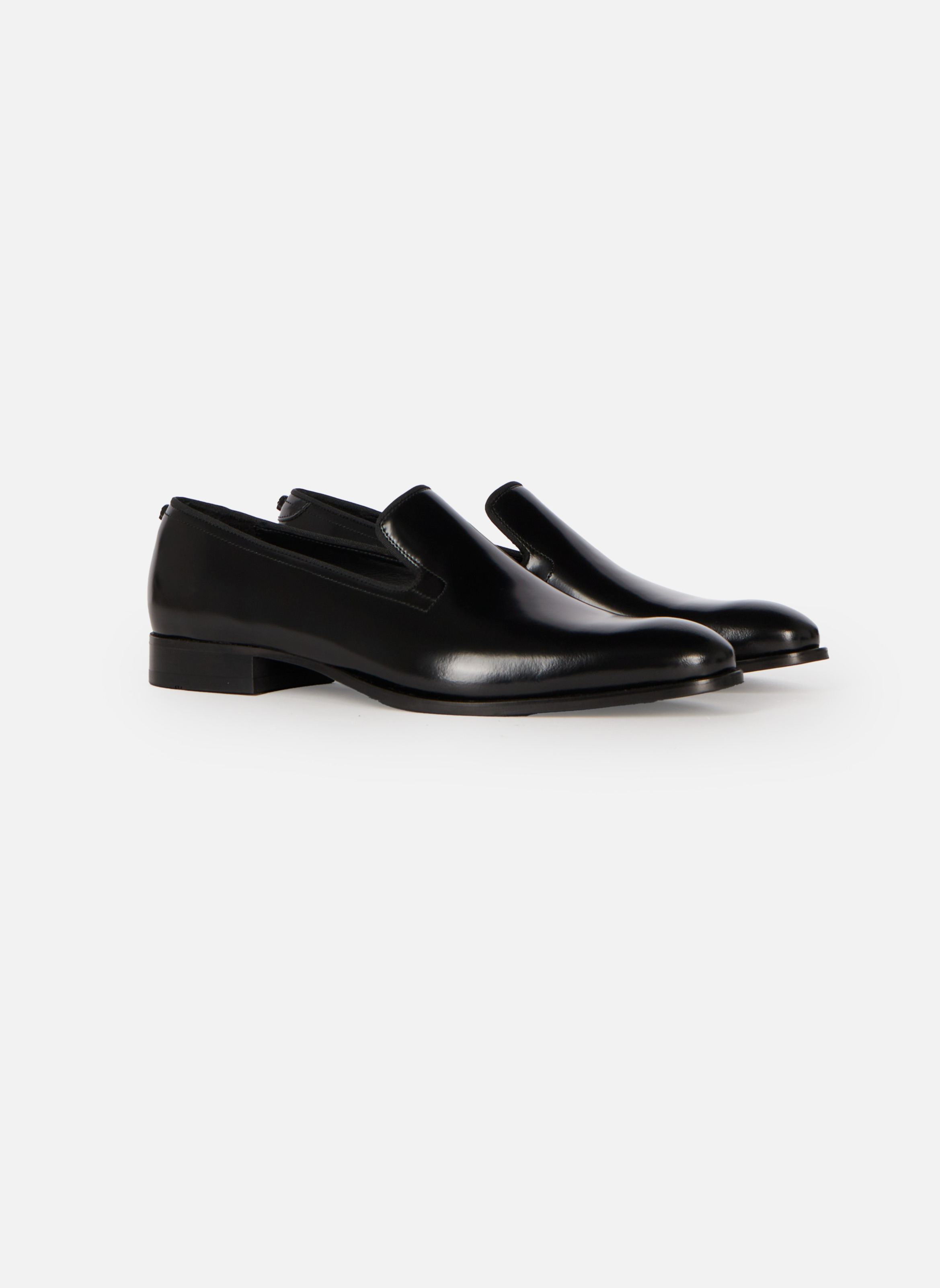 Mocassins en cuir brillant THE KOOPLES Noir