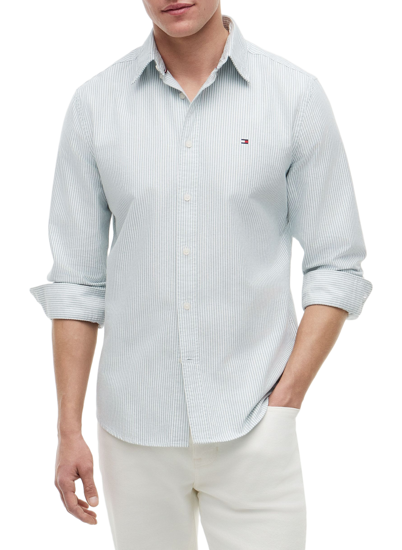Striped cotton shirt  TOMMY HILFIGER Multicolour