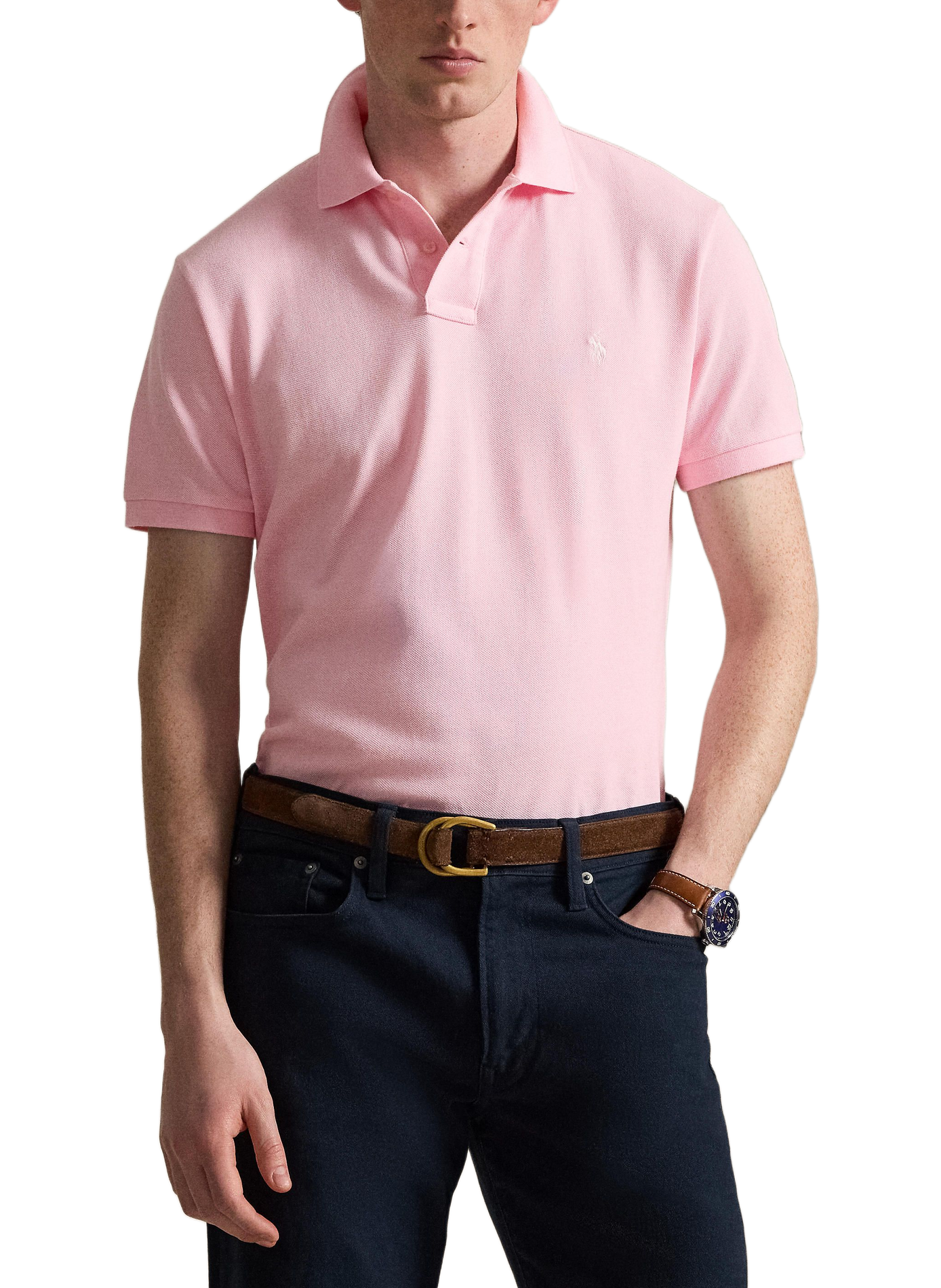 Polo en coton | Rose POLO RALPH LAUREN Homme