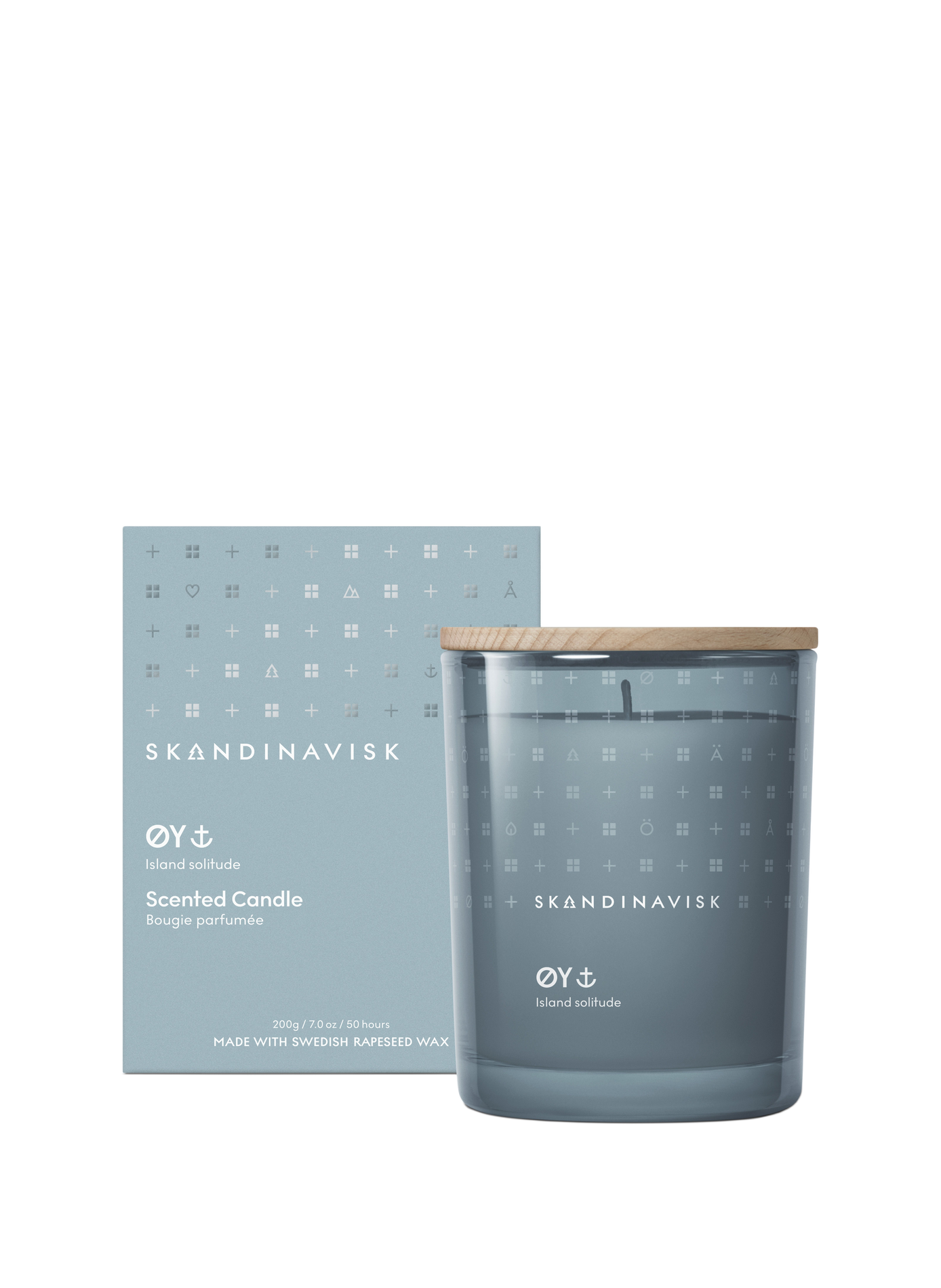 Bougie parfumée ØY 200g SKANDINAVISK Bleu