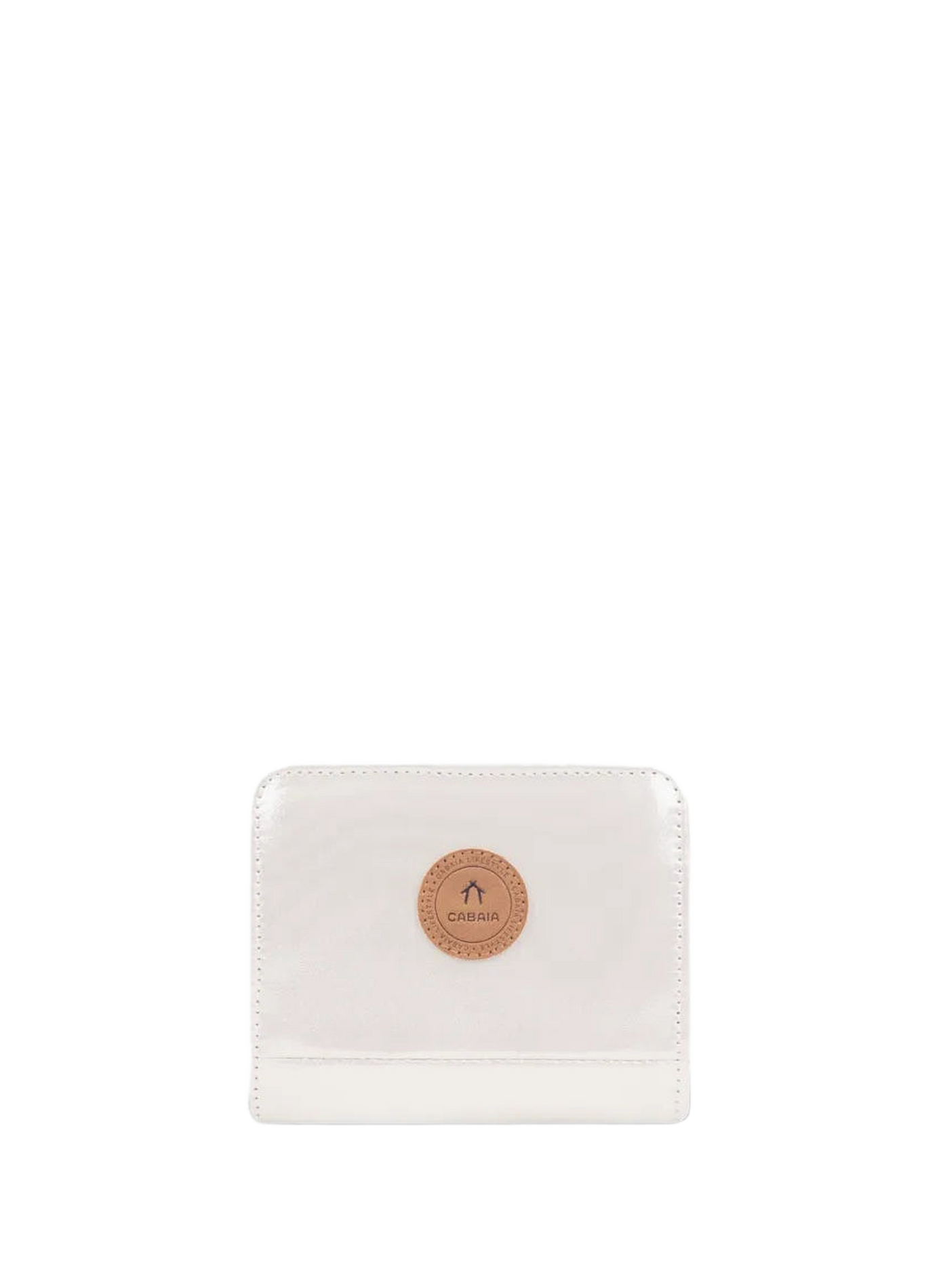 Porte-monnaie brillant CABAIA Beige