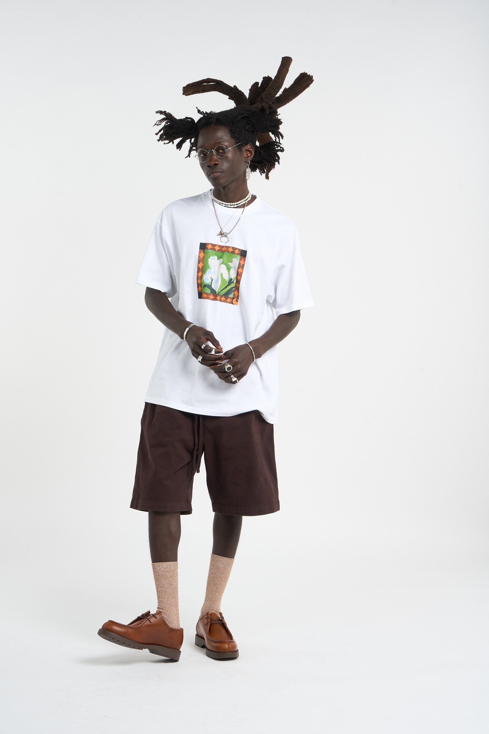Short floyde short CARHARTT WIP Marron