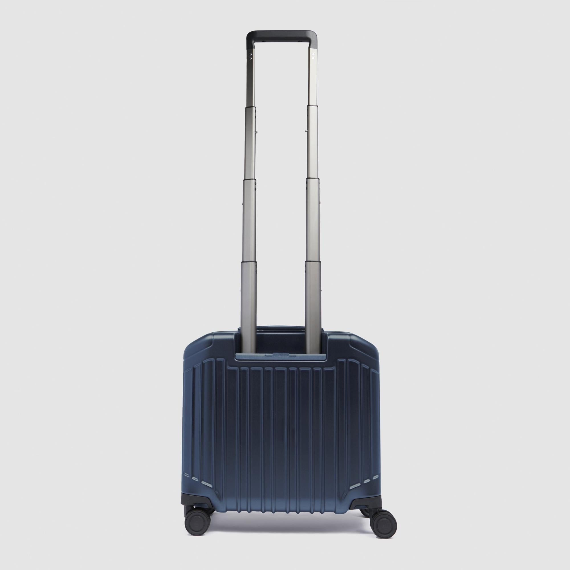 Trolley laptoptas 15,6" PIQUADRO Blauw