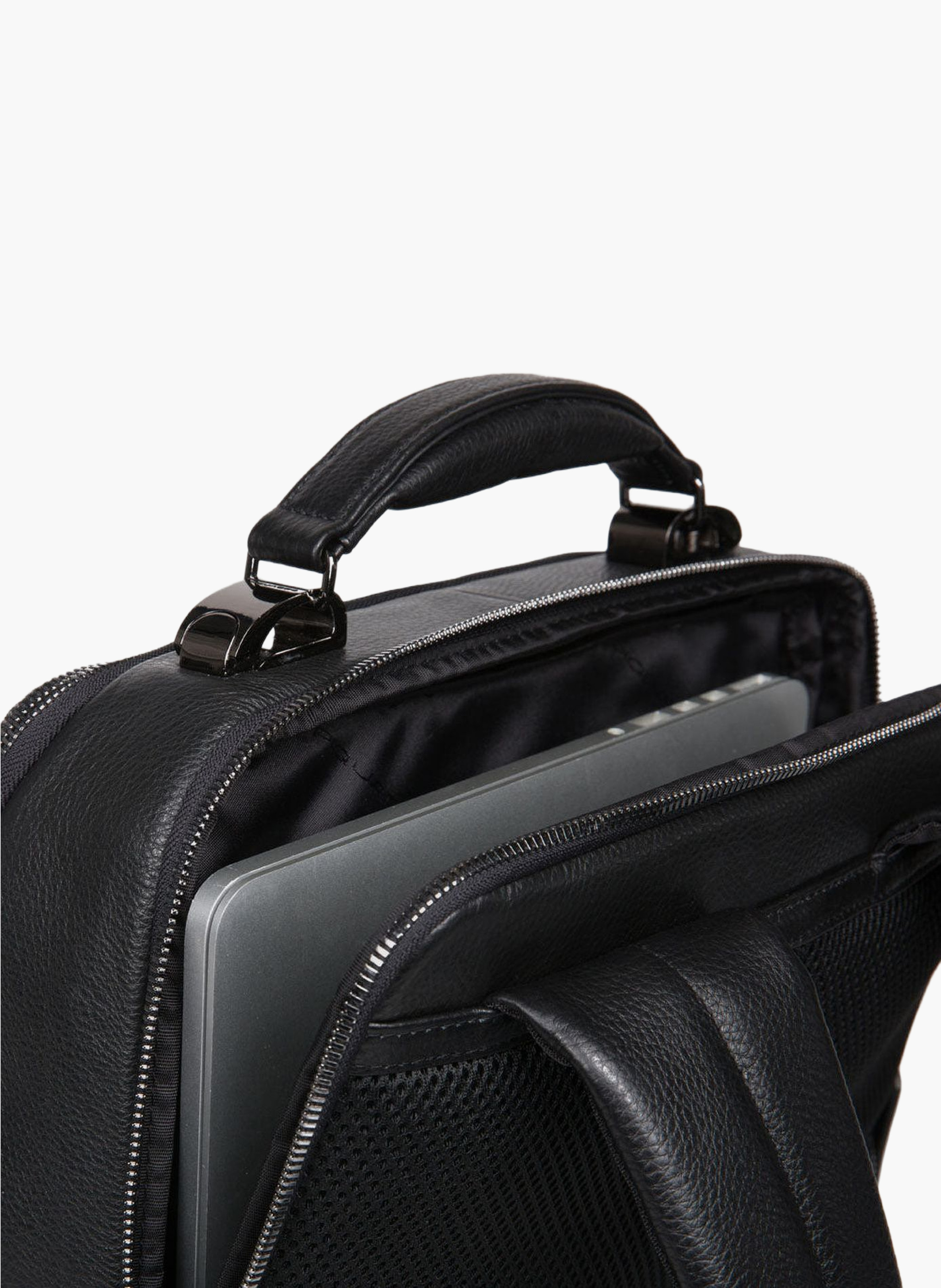 Sac à dos fin pour ordinateur 15,6" | Noir PIQUADRO Homme