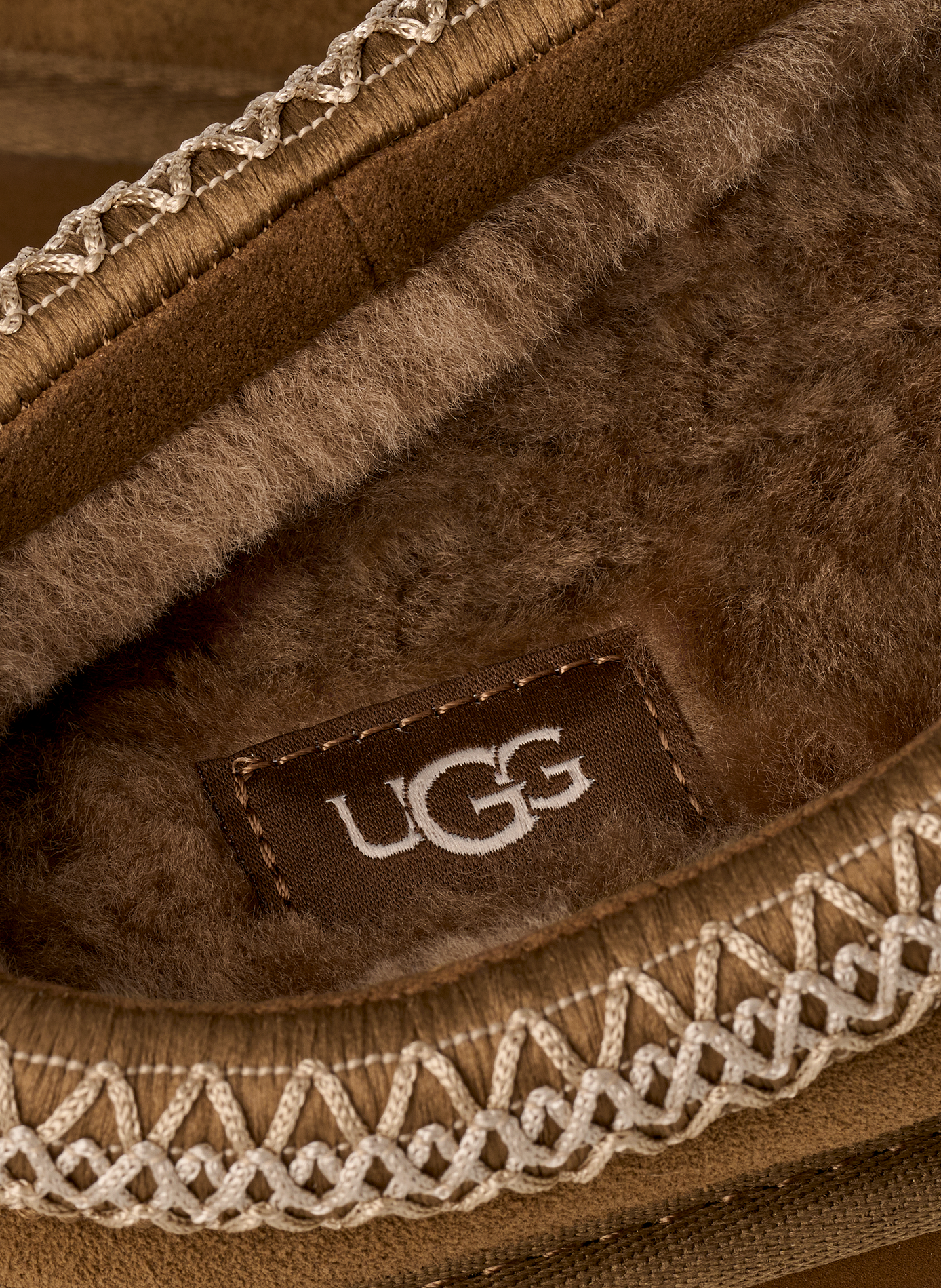 Tazz II-pantoffels van suèdeleer UGG Bruin