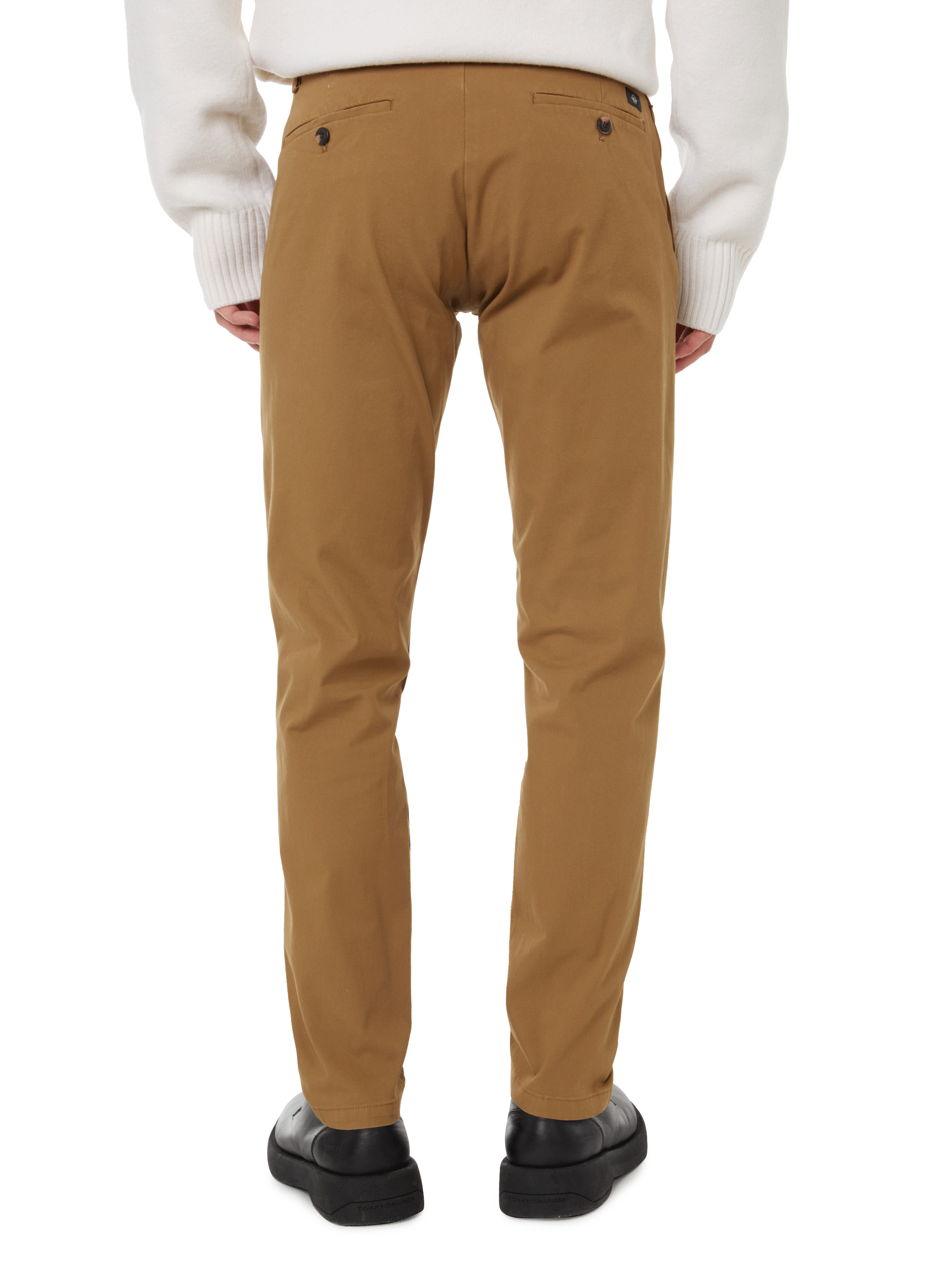 Slim-fit cotton chinos DOCKERS Brown