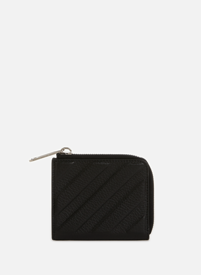 Leather purse OFF-WHITE