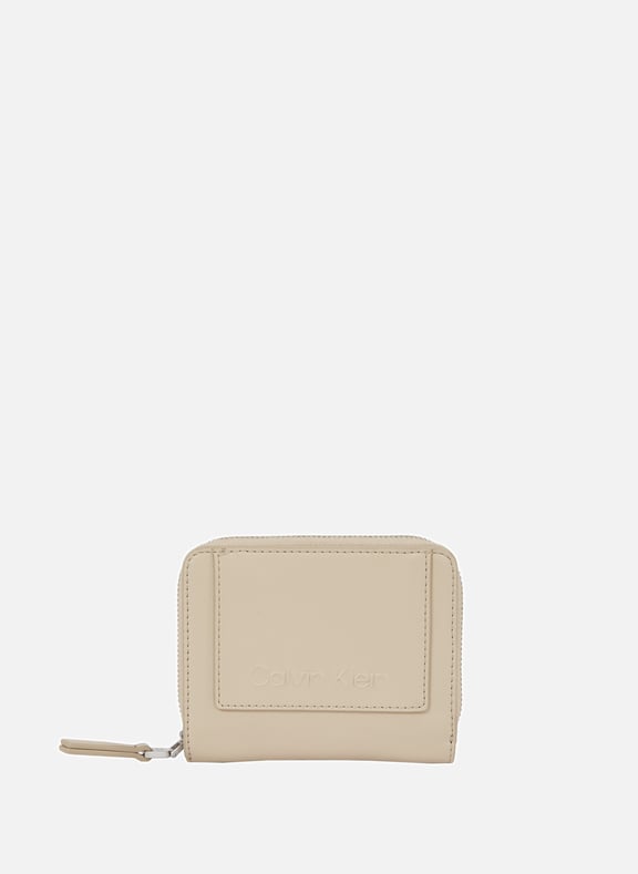 Grey Leather effect card holder