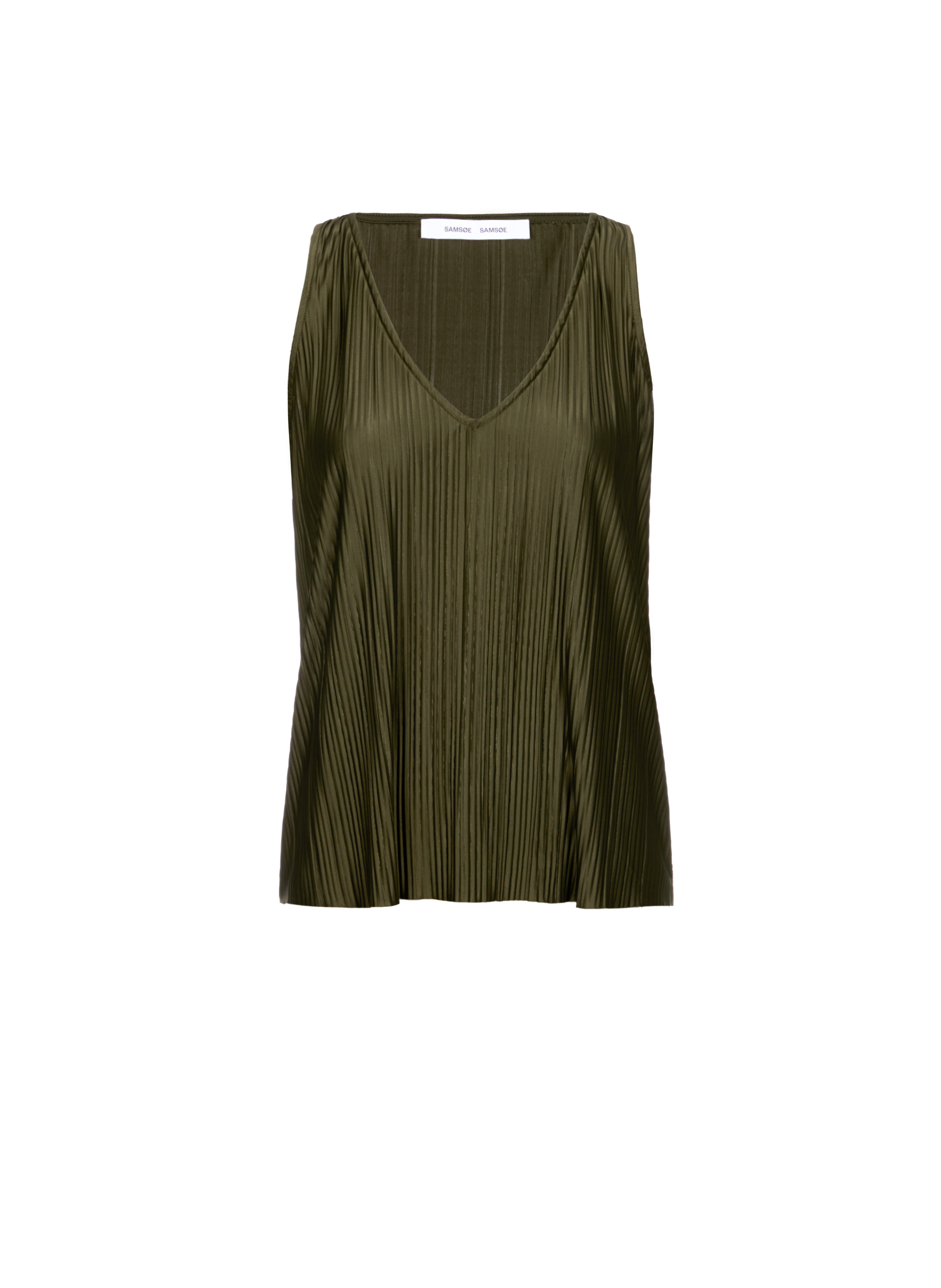 Top plissé  SAMSOE SAMSOE Vert