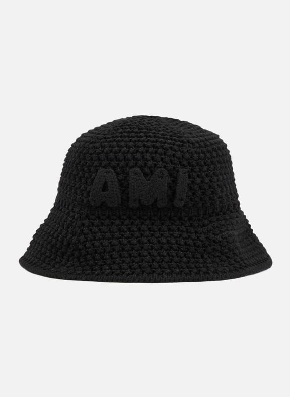Bob patch ami unisexe Noir by AMI PARIS AMI PARIS Bob patch ami unisexe Noir