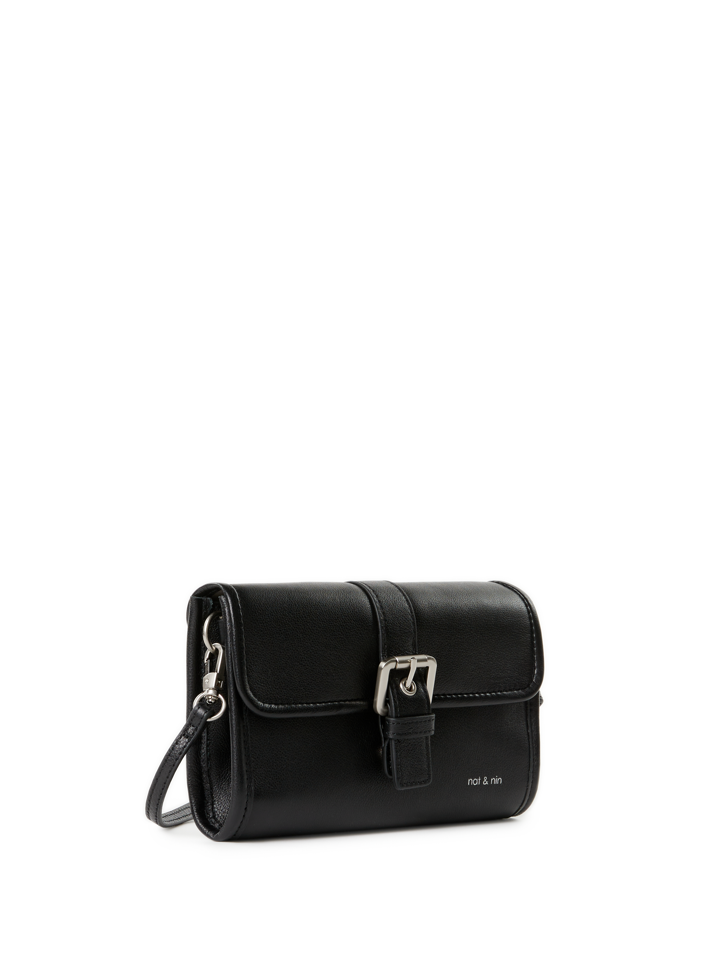 Josie Shoulder Bag NAT &amp; NIN Black