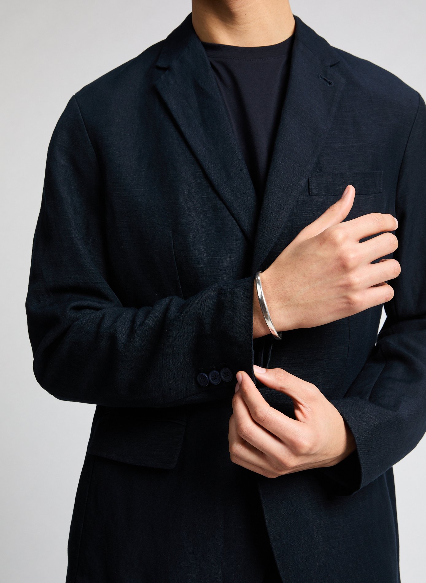 Hands Off umbrella Blue