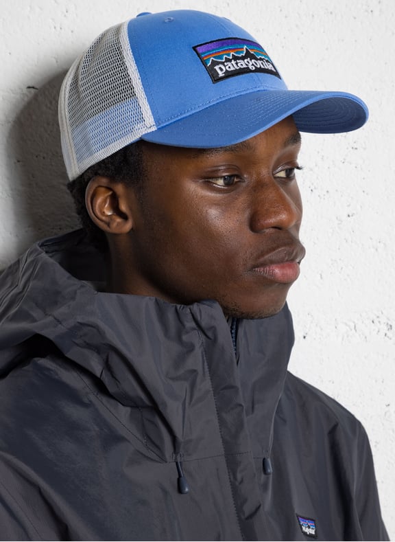 Casquette brodée en coton et mesh Bleu by PATAGONIA PATAGONIA Casquette brodée en coton et mesh Bleu