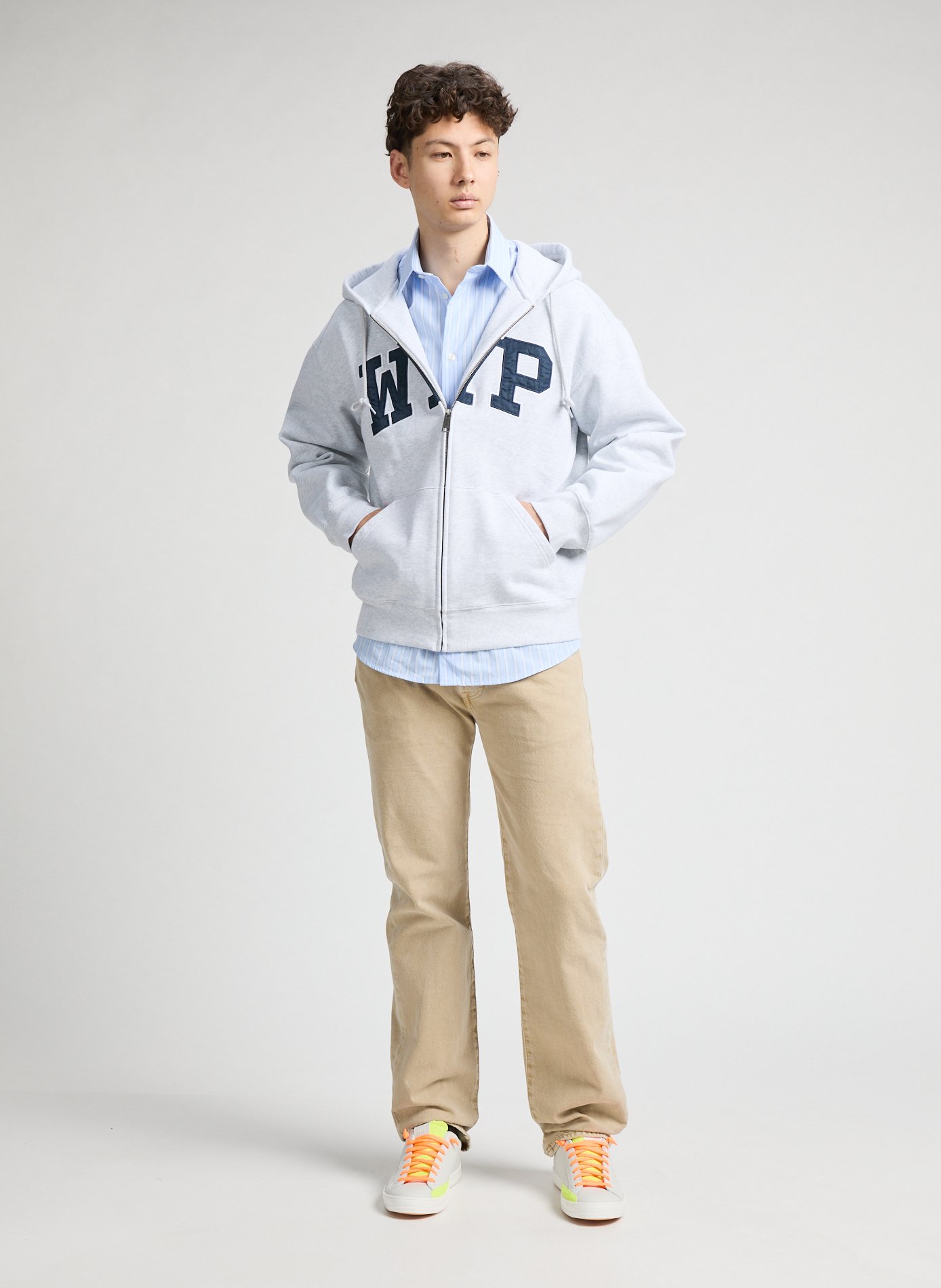 Chemise rayée en coton AU PRINTEMPS PARIS Bleu