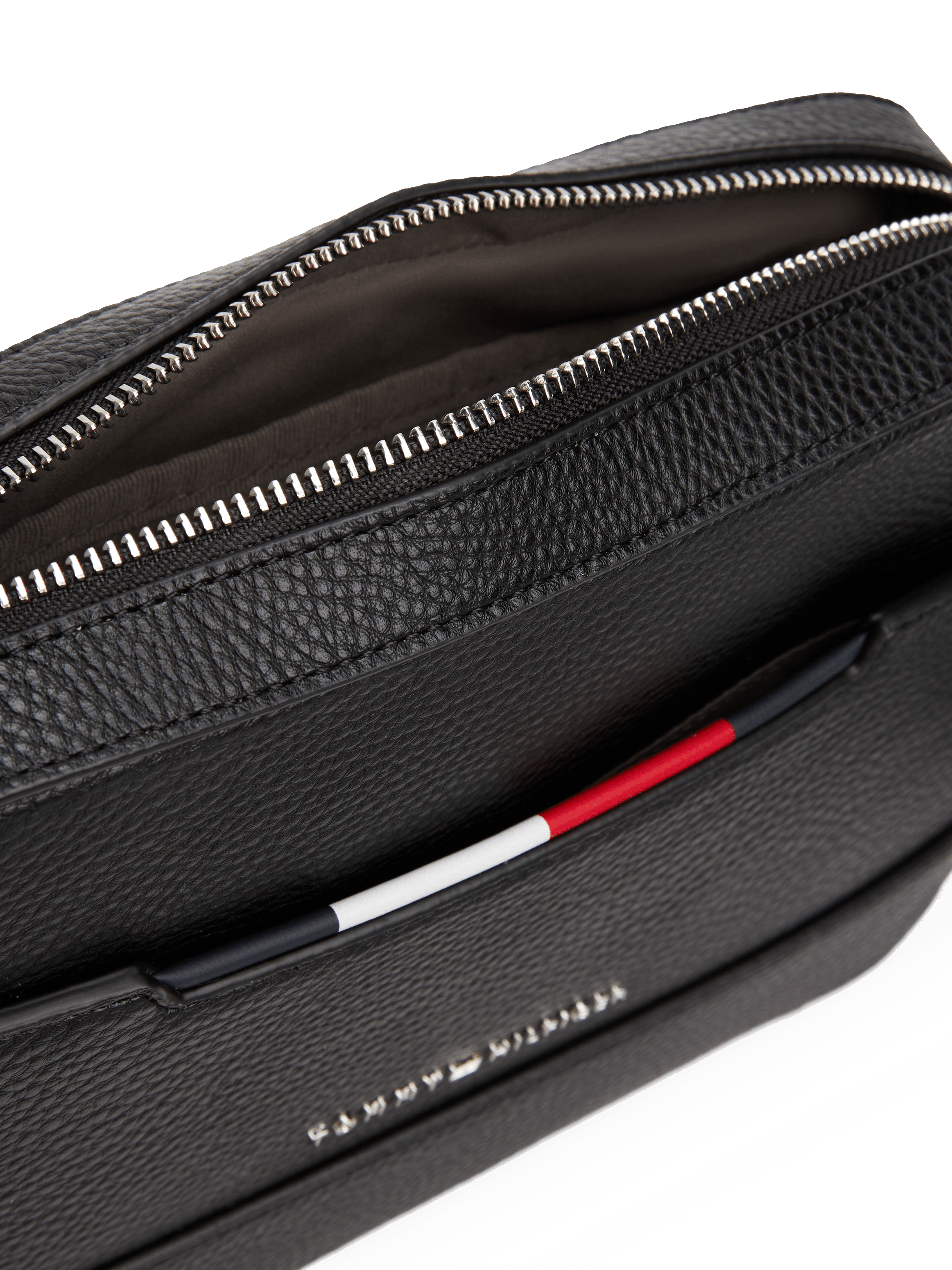 Sac à bandoulière effet grainé TOMMY HILFIGER Noir