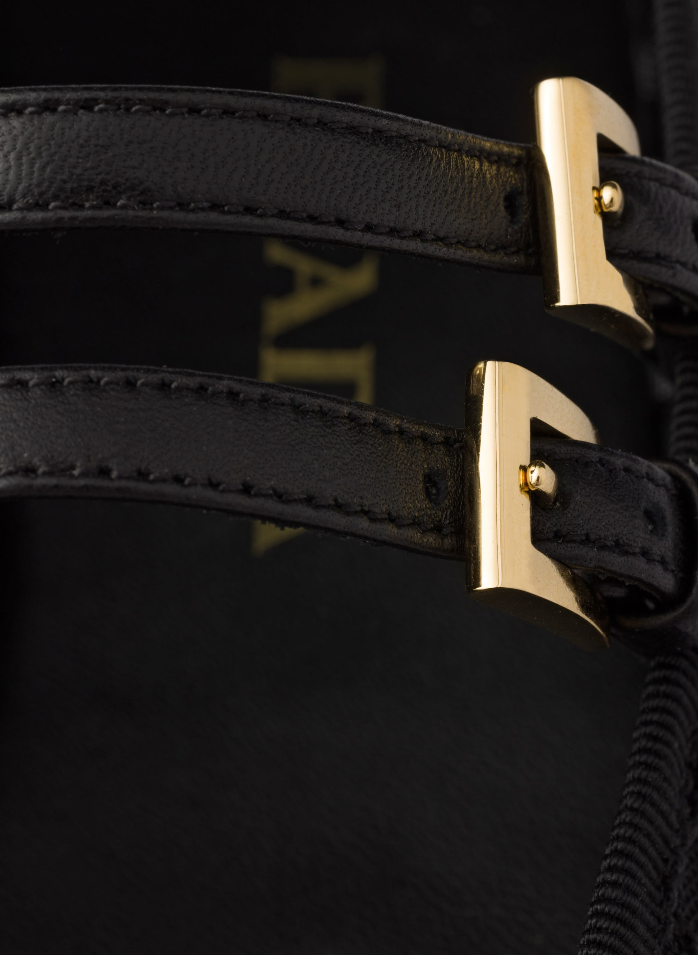 Ballerines en mesh PRADA Noir